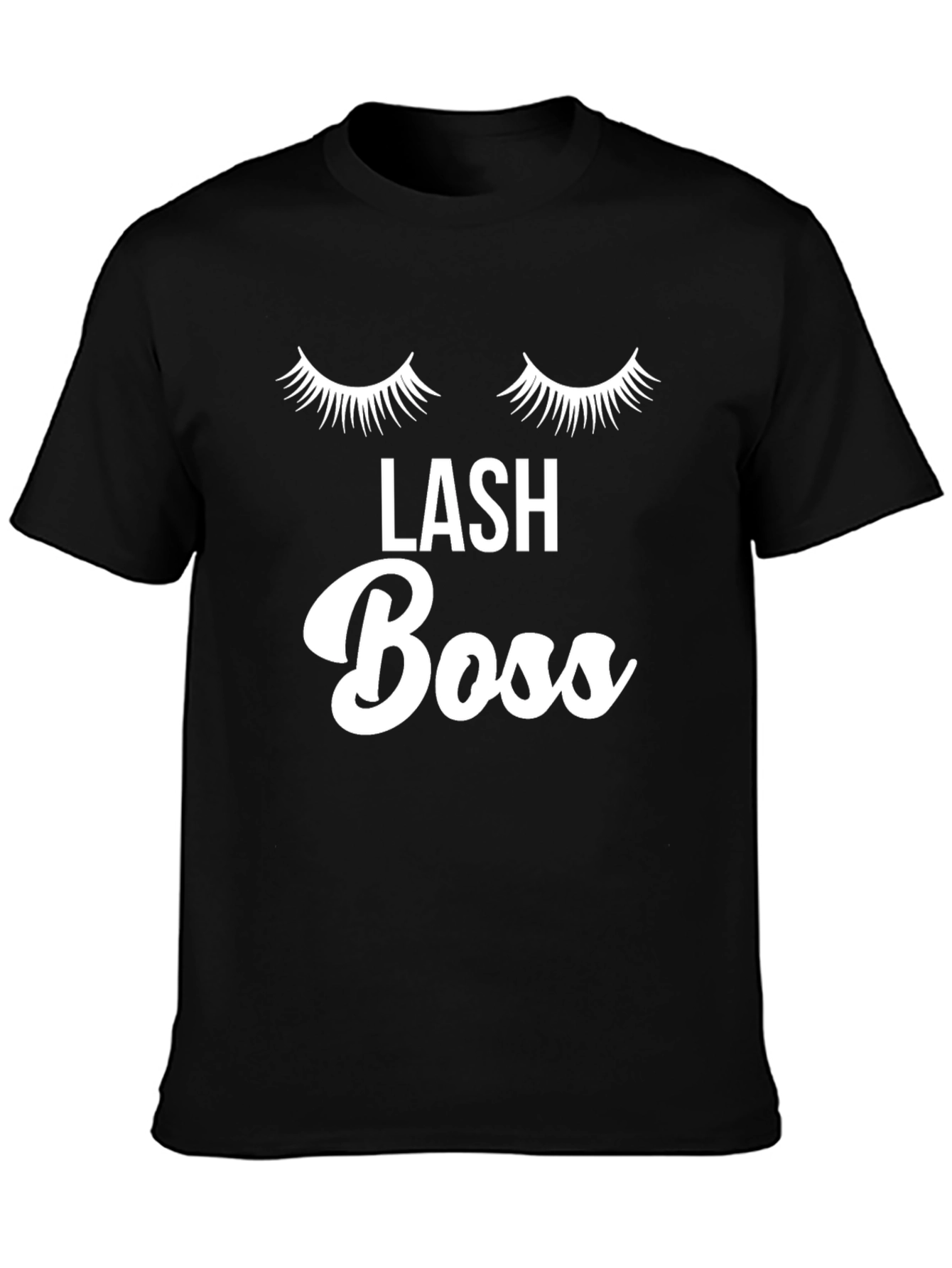 Lash Boss Graphic Tee - Stylish Eyelash Design