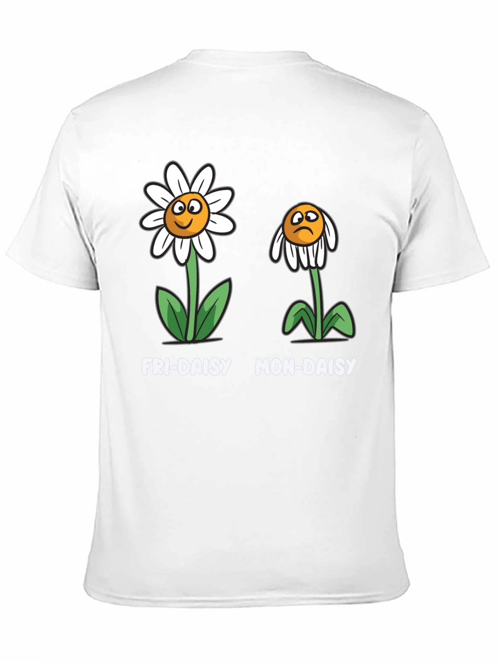Fri-Daisy Mon-Daisy Graphic T-Shirt