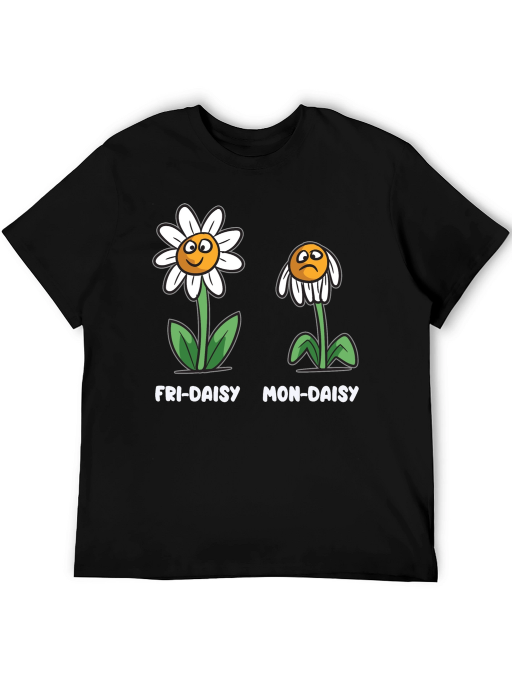 Fri-Daisy Mon-Daisy Graphic T-Shirt