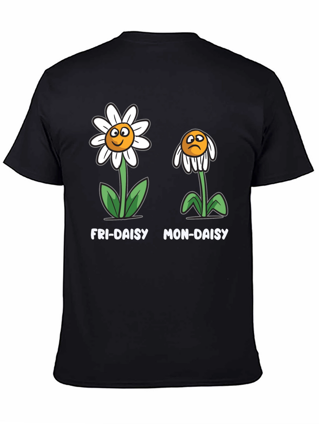 Fri-Daisy Mon-Daisy Graphic T-Shirt
