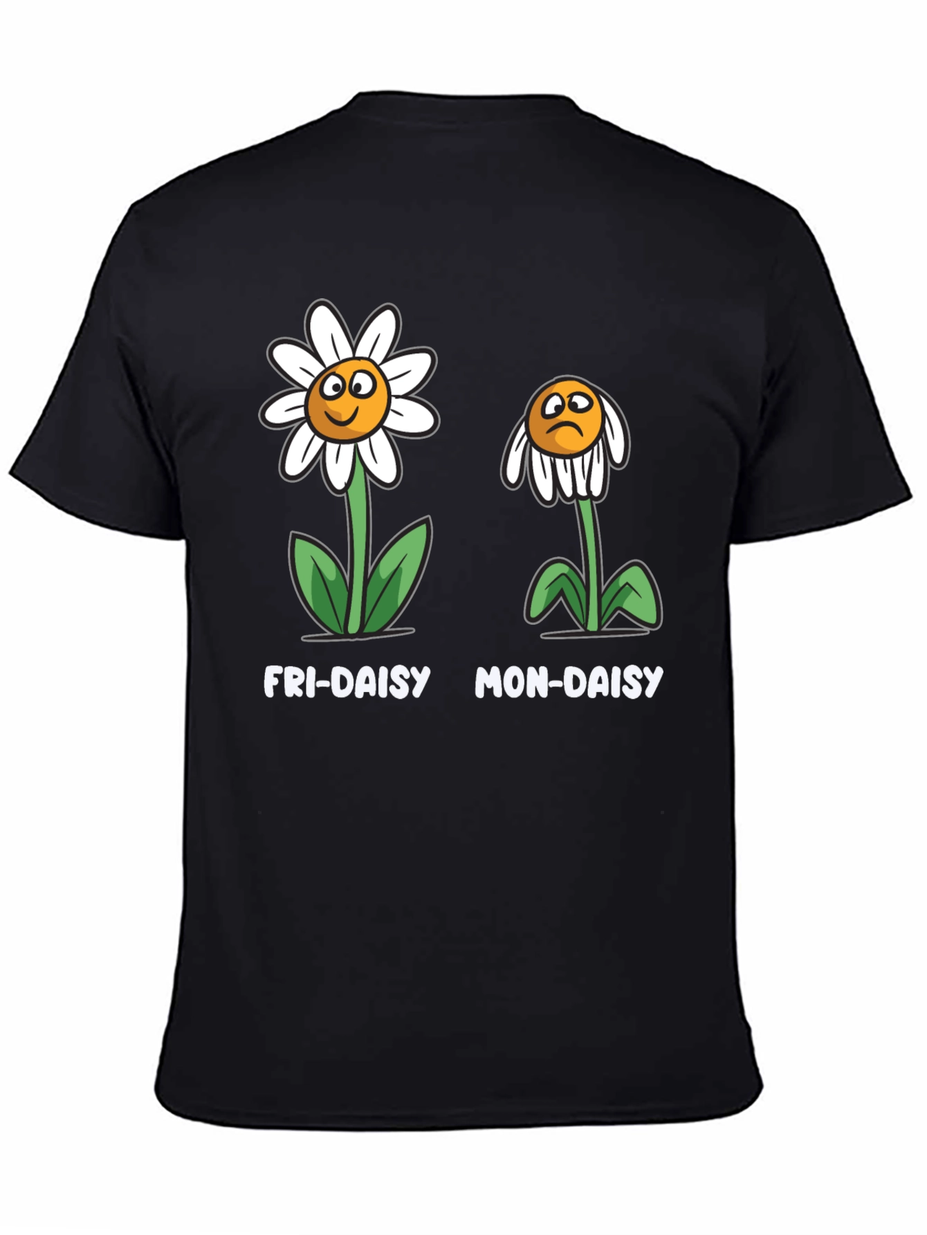Fri-Daisy Mon-Daisy Graphic T-Shirt