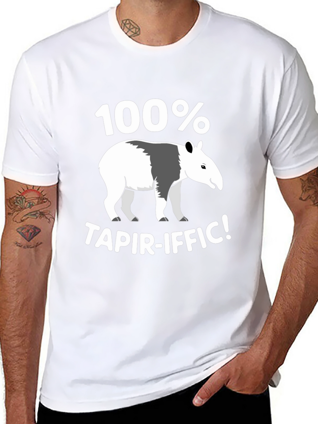100% Tapir-iffic! Graphic T-Shirt