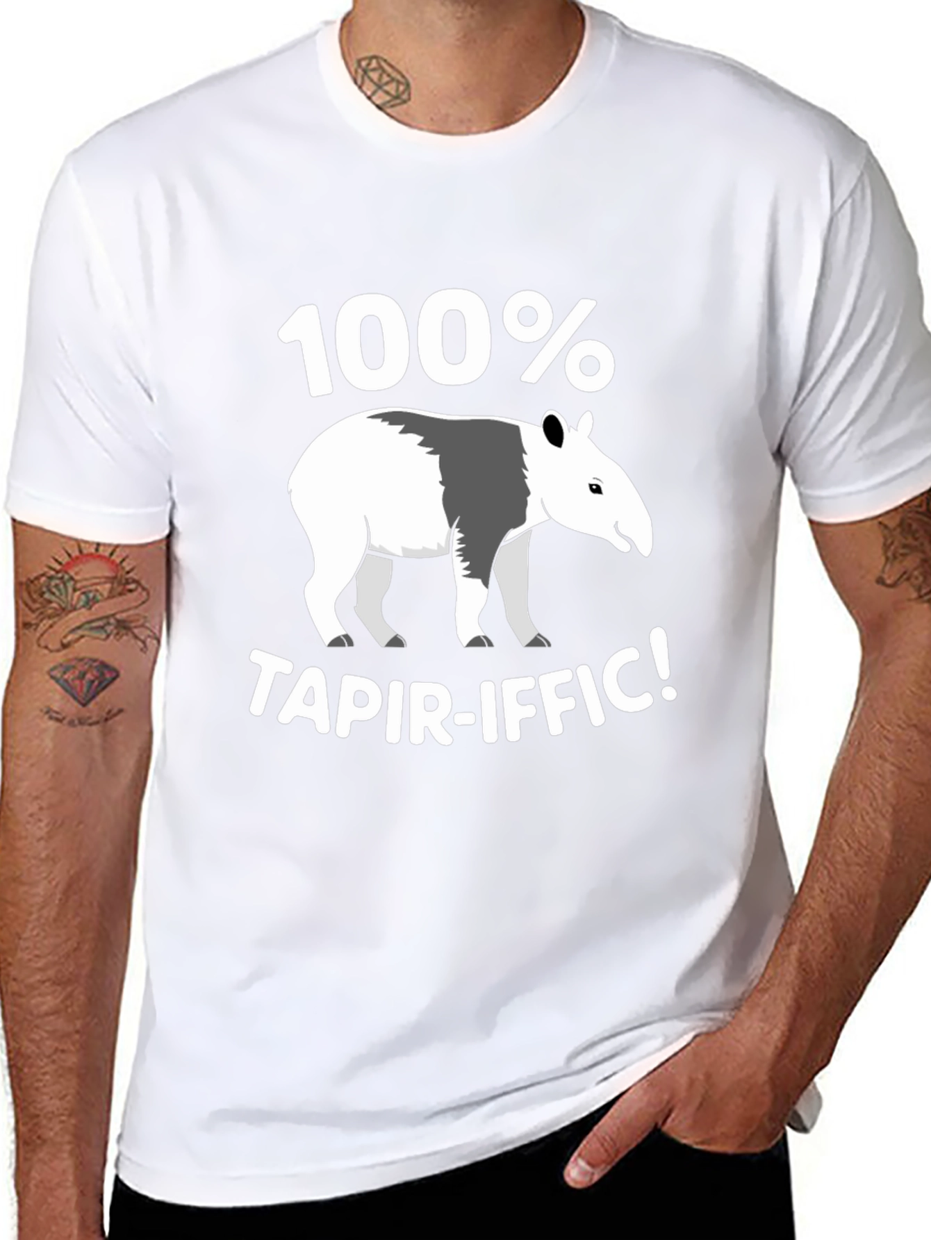 100% Tapir-iffic! Graphic T-Shirt