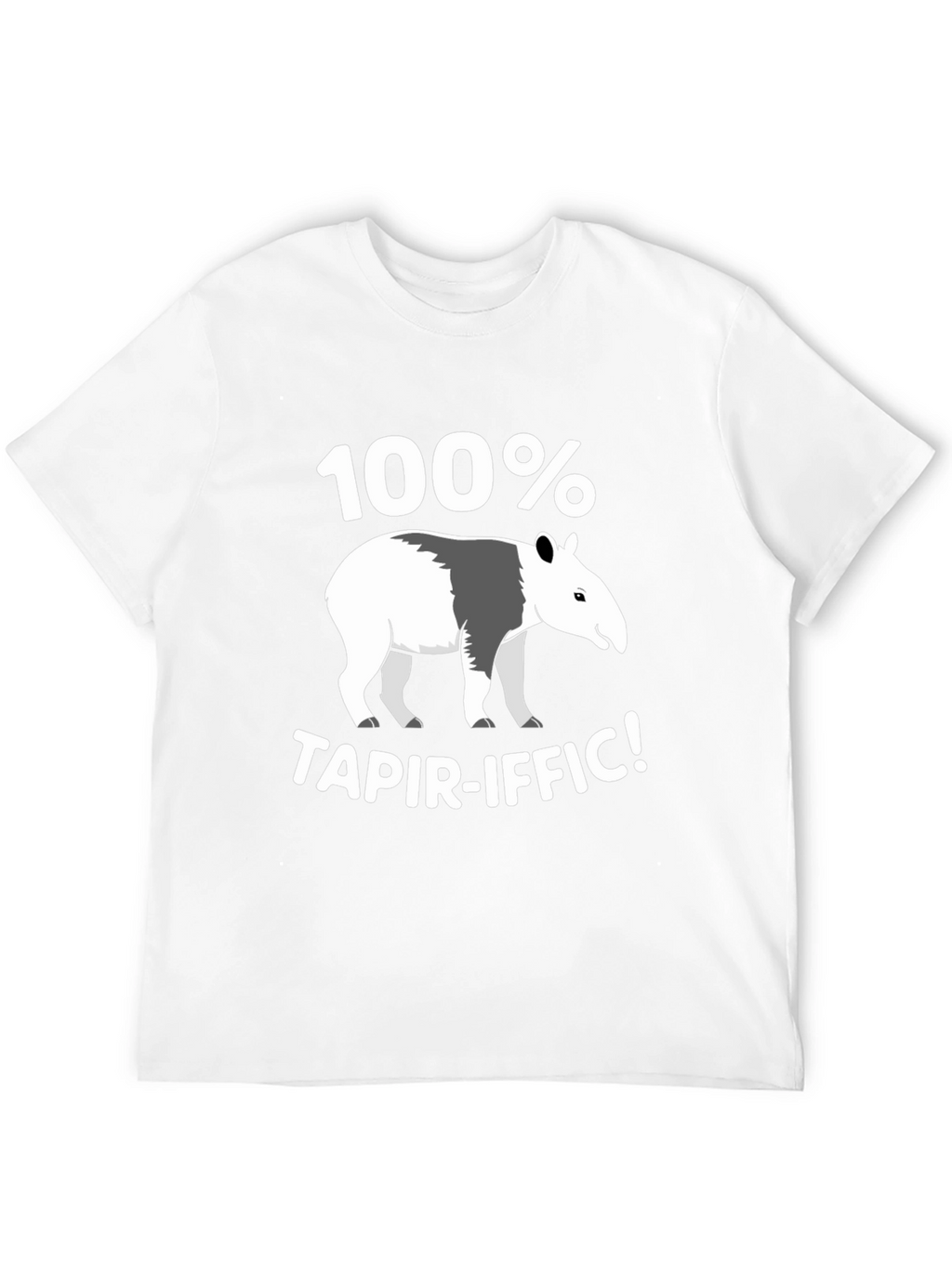100% Tapir-iffic! Graphic T-Shirt