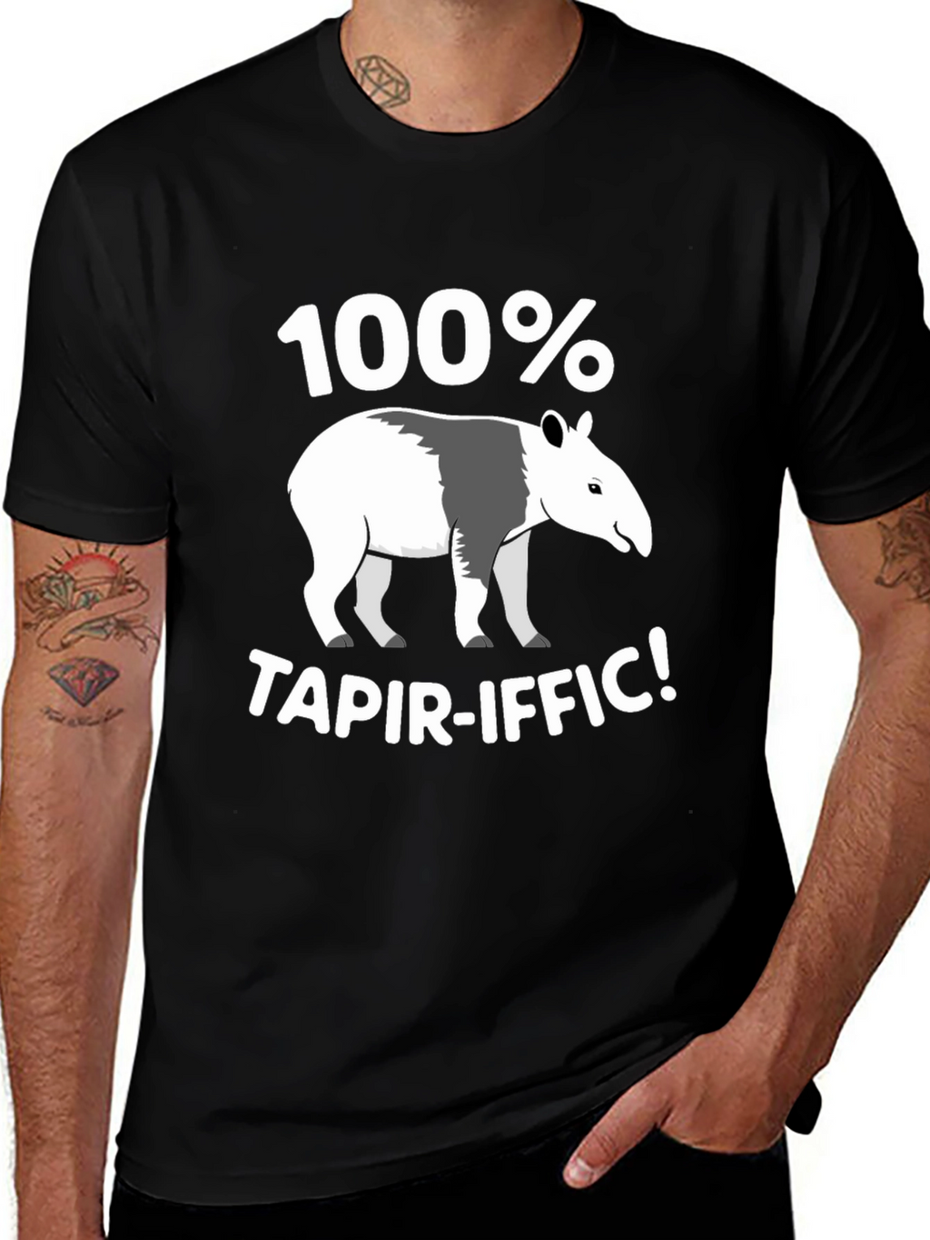 100% Tapir-iffic! Graphic T-Shirt