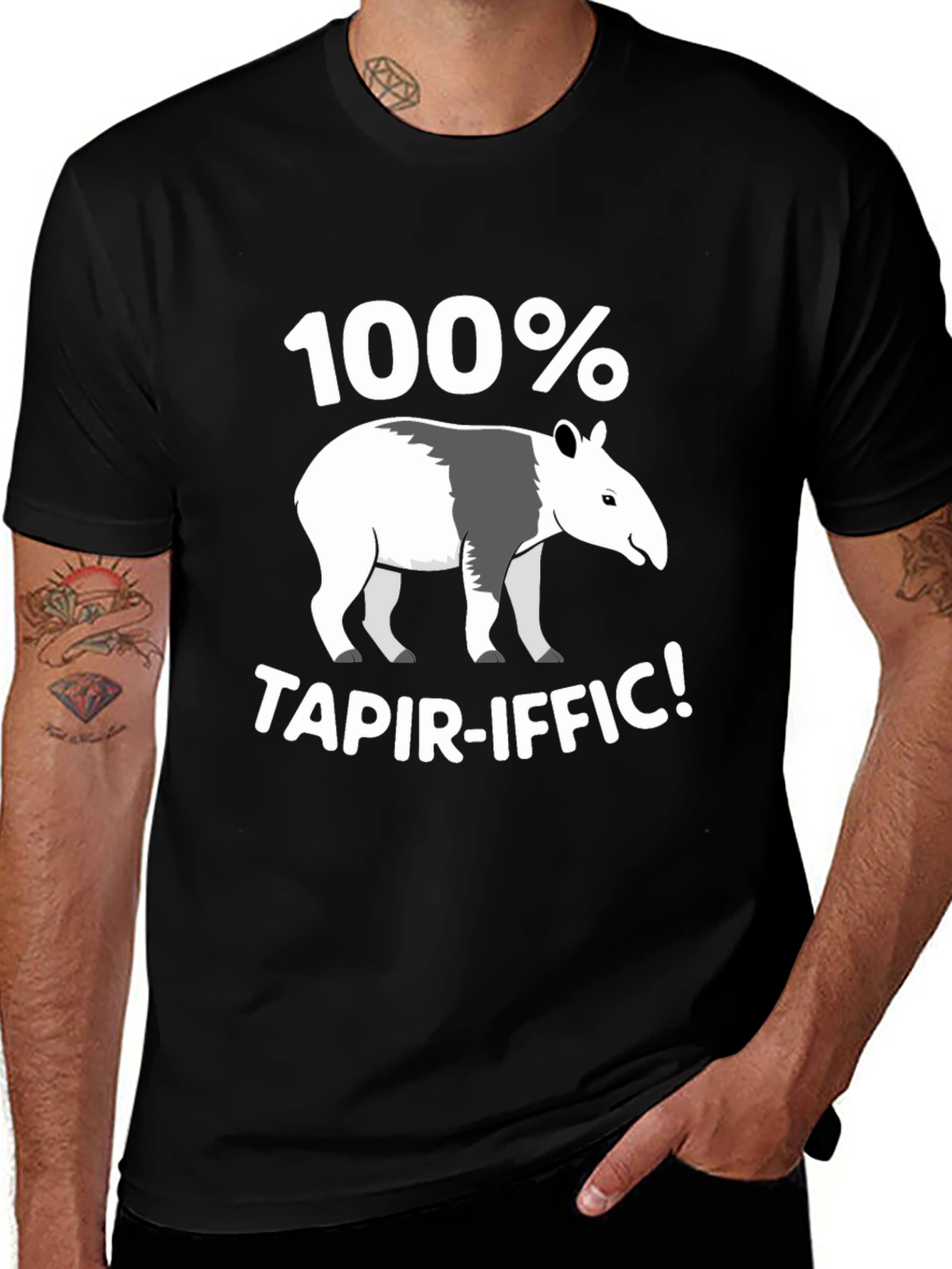 100% Tapir-iffic! Graphic T-Shirt