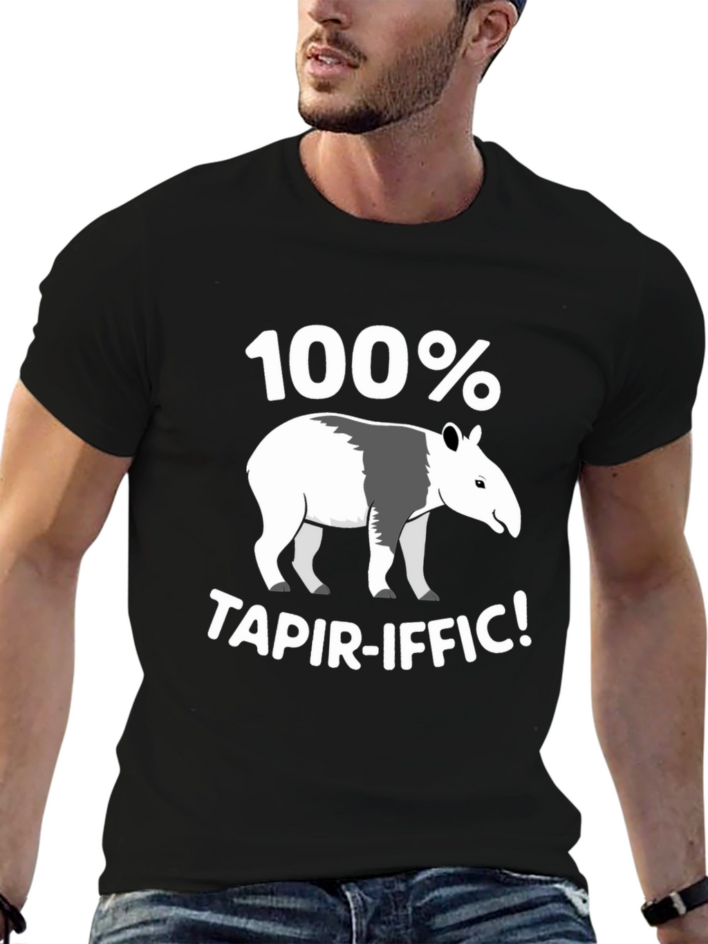100% Tapir-iffic! Graphic T-Shirt