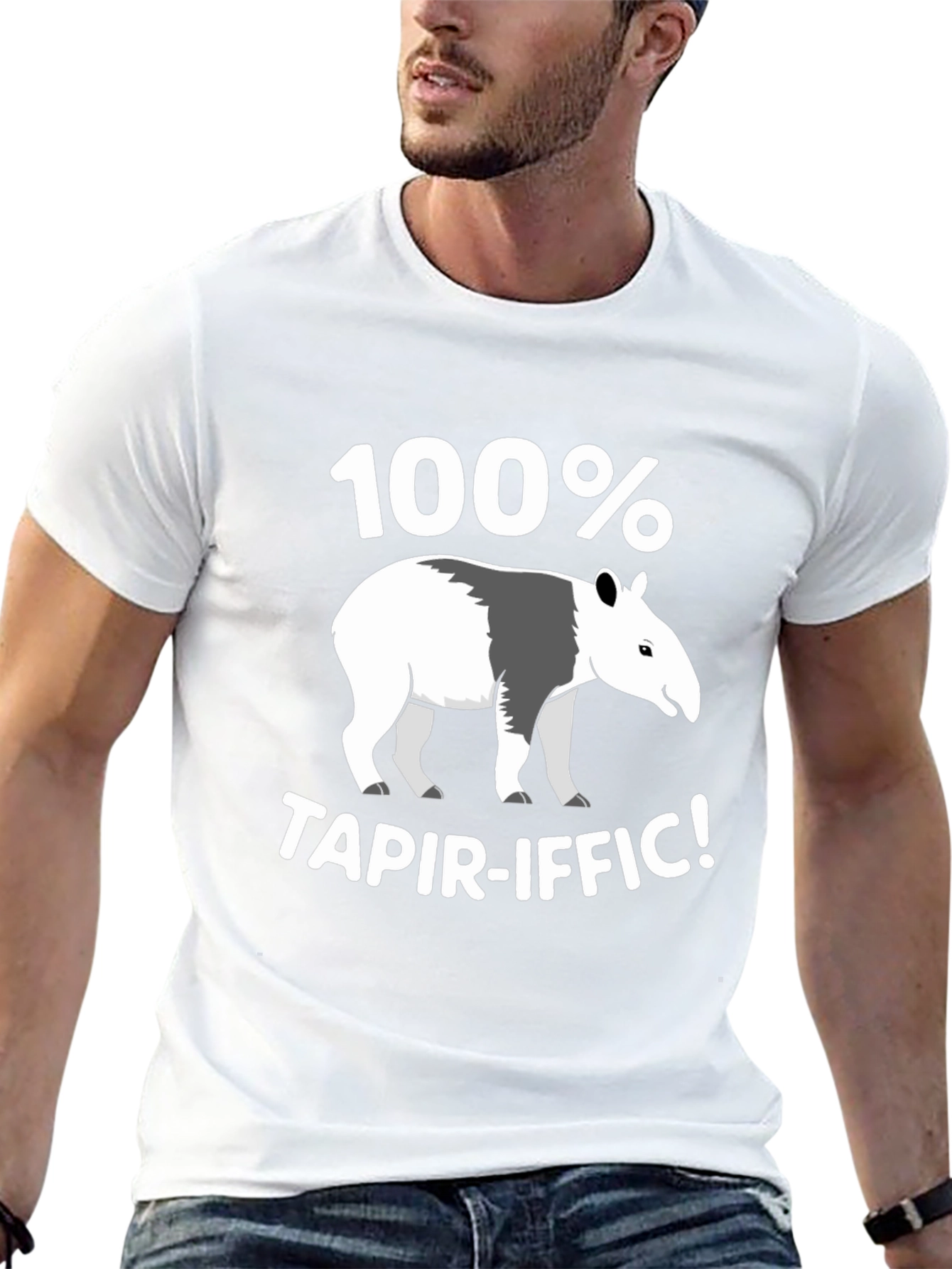100% Tapir-iffic! Graphic T-Shirt