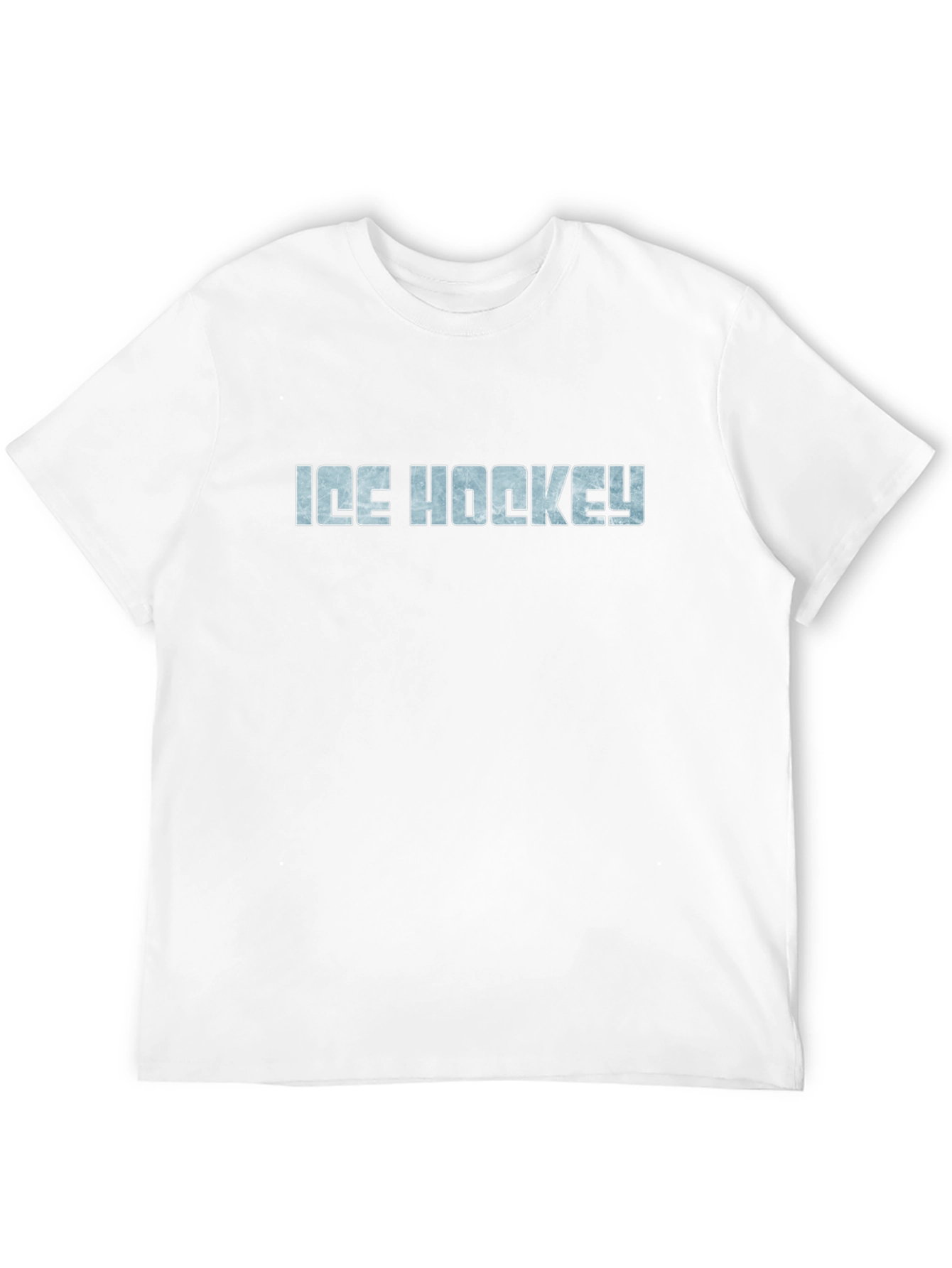 Ice Hockey Graphic T-Shirt - Black