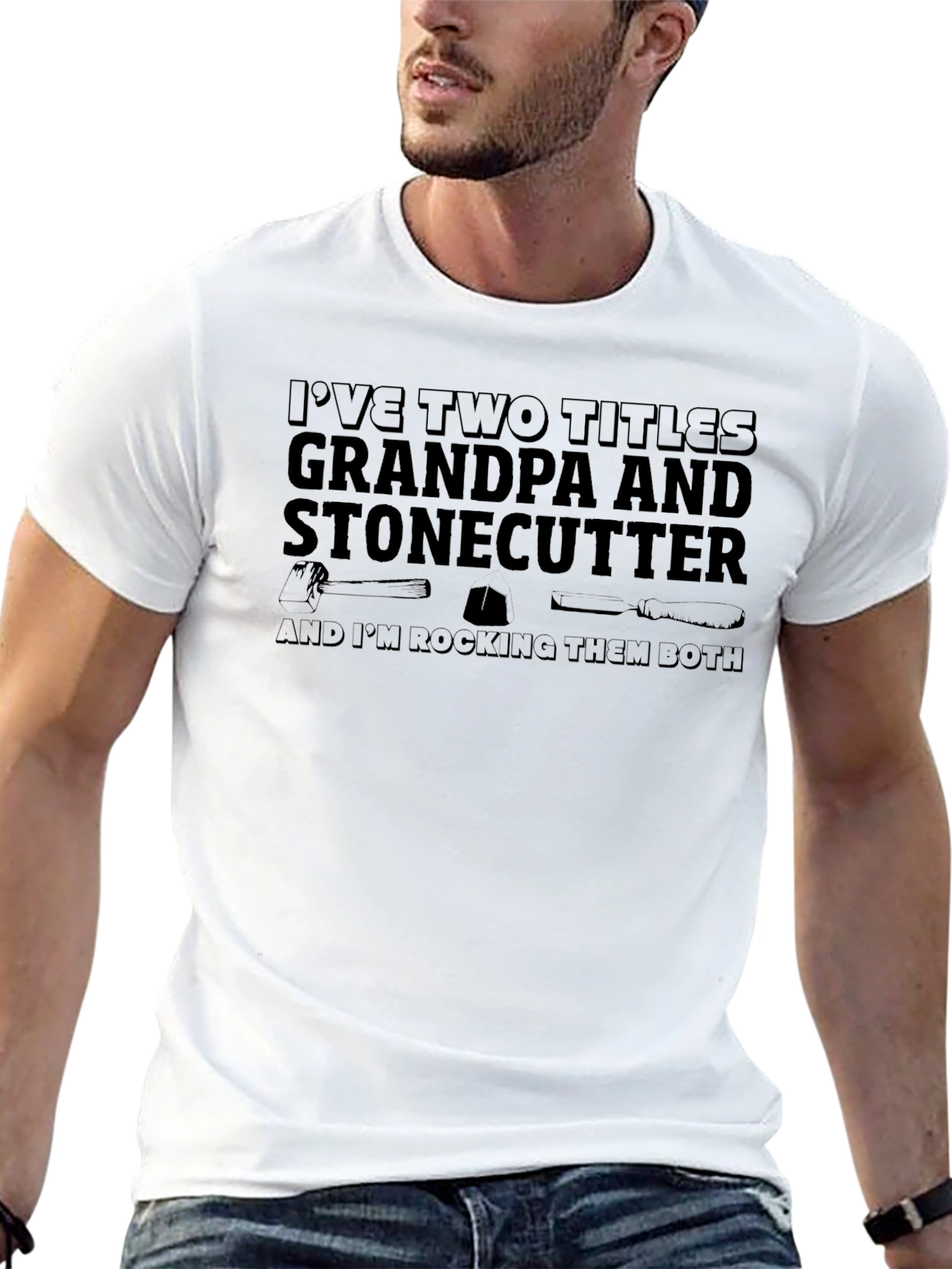 Grandpa Stonecutter T-Shirt