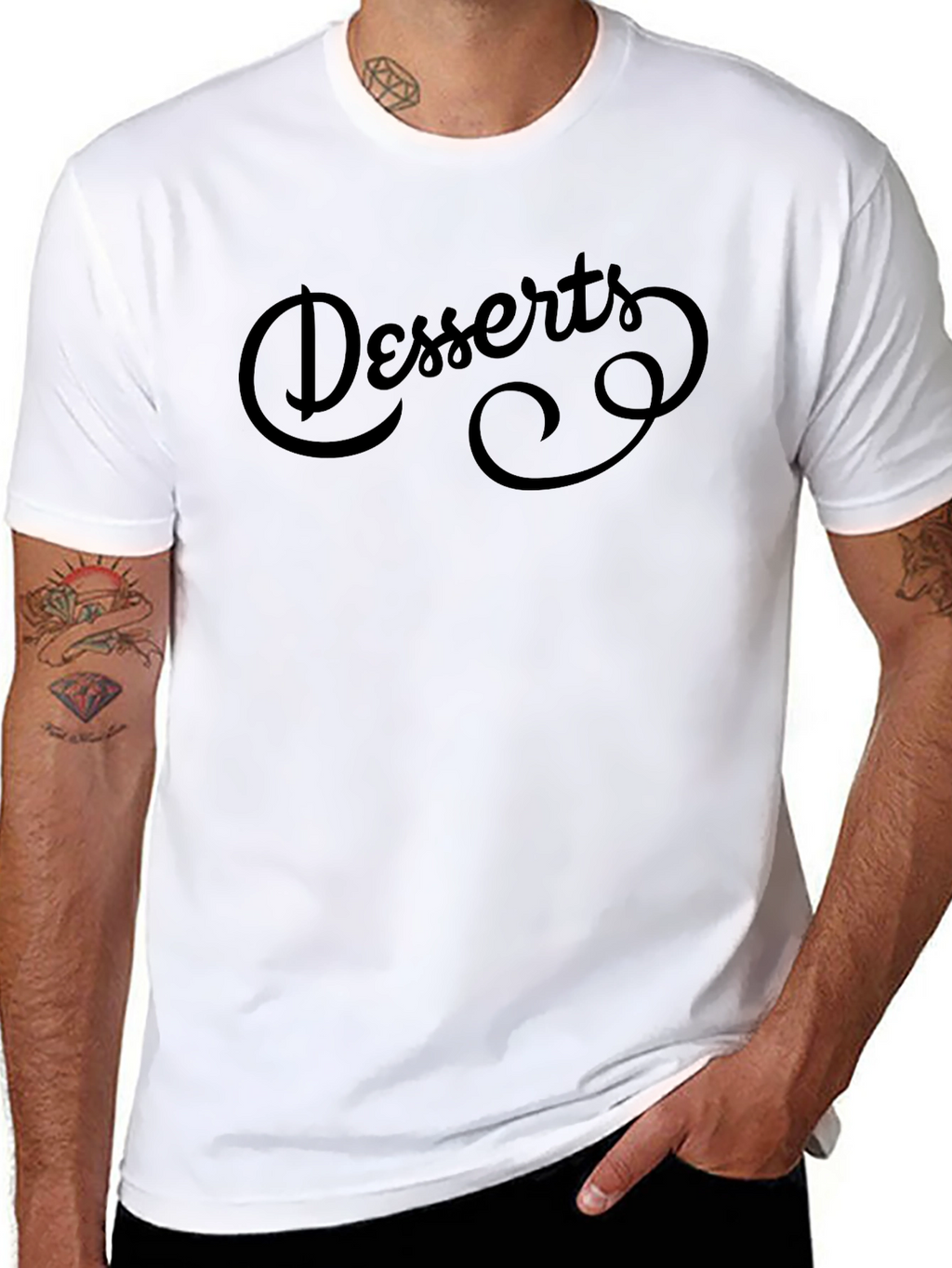 Desserts Graphic T-Shirt - Stylish Comfort