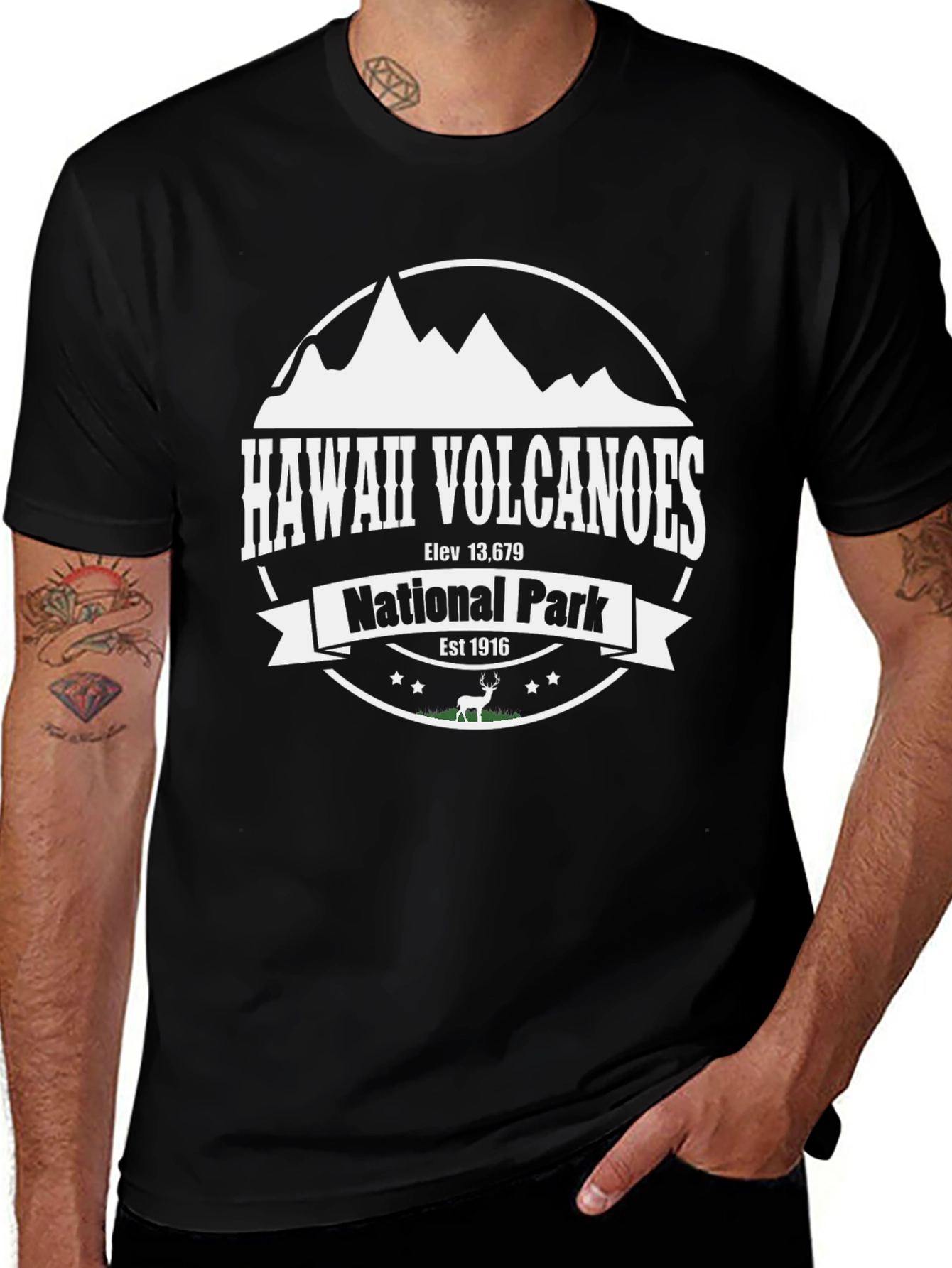 Hawaii Volcanoes National Park Graphic Tee