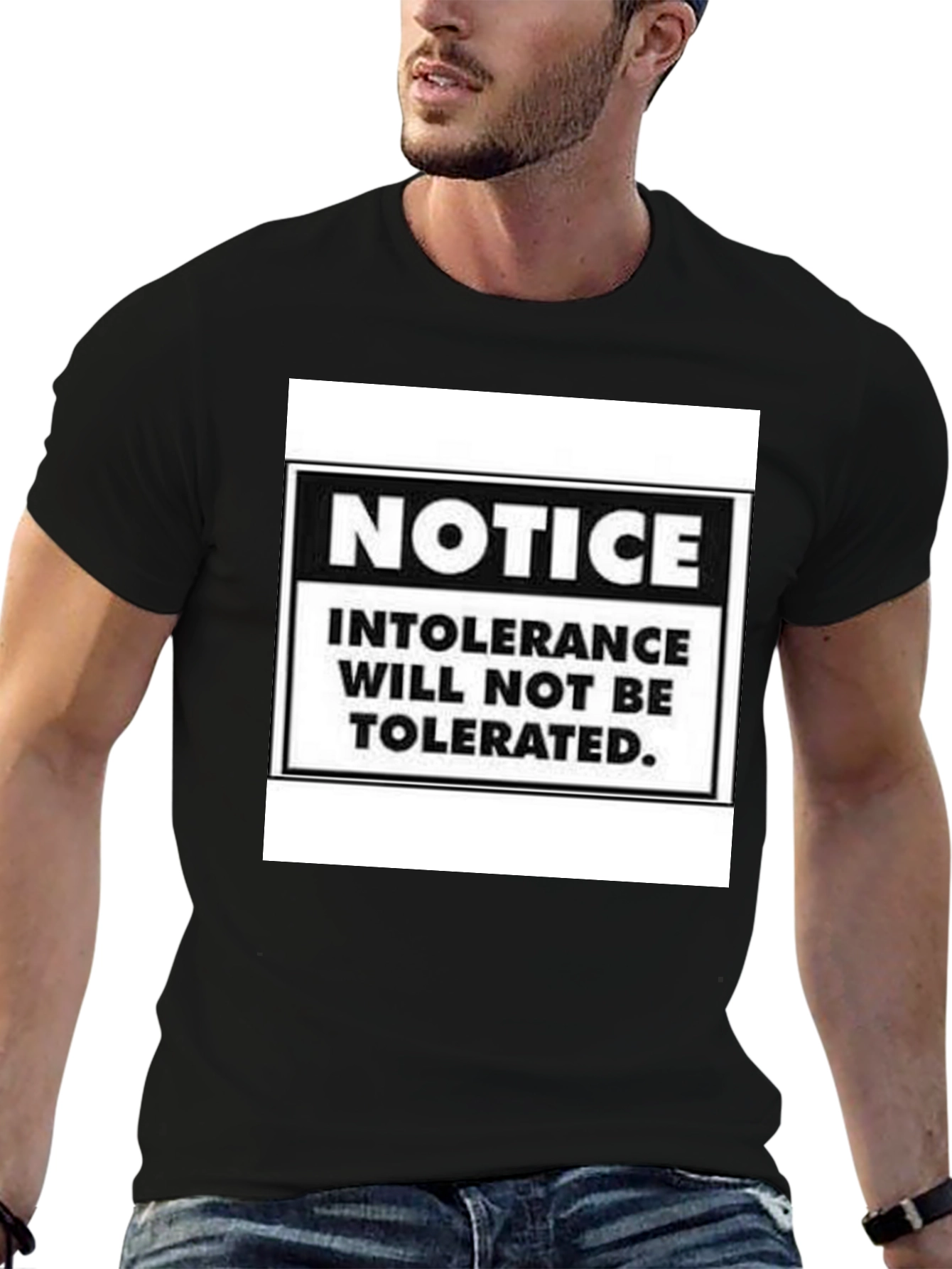 Intolerance Will Not Be Tolerated Graphic Tee