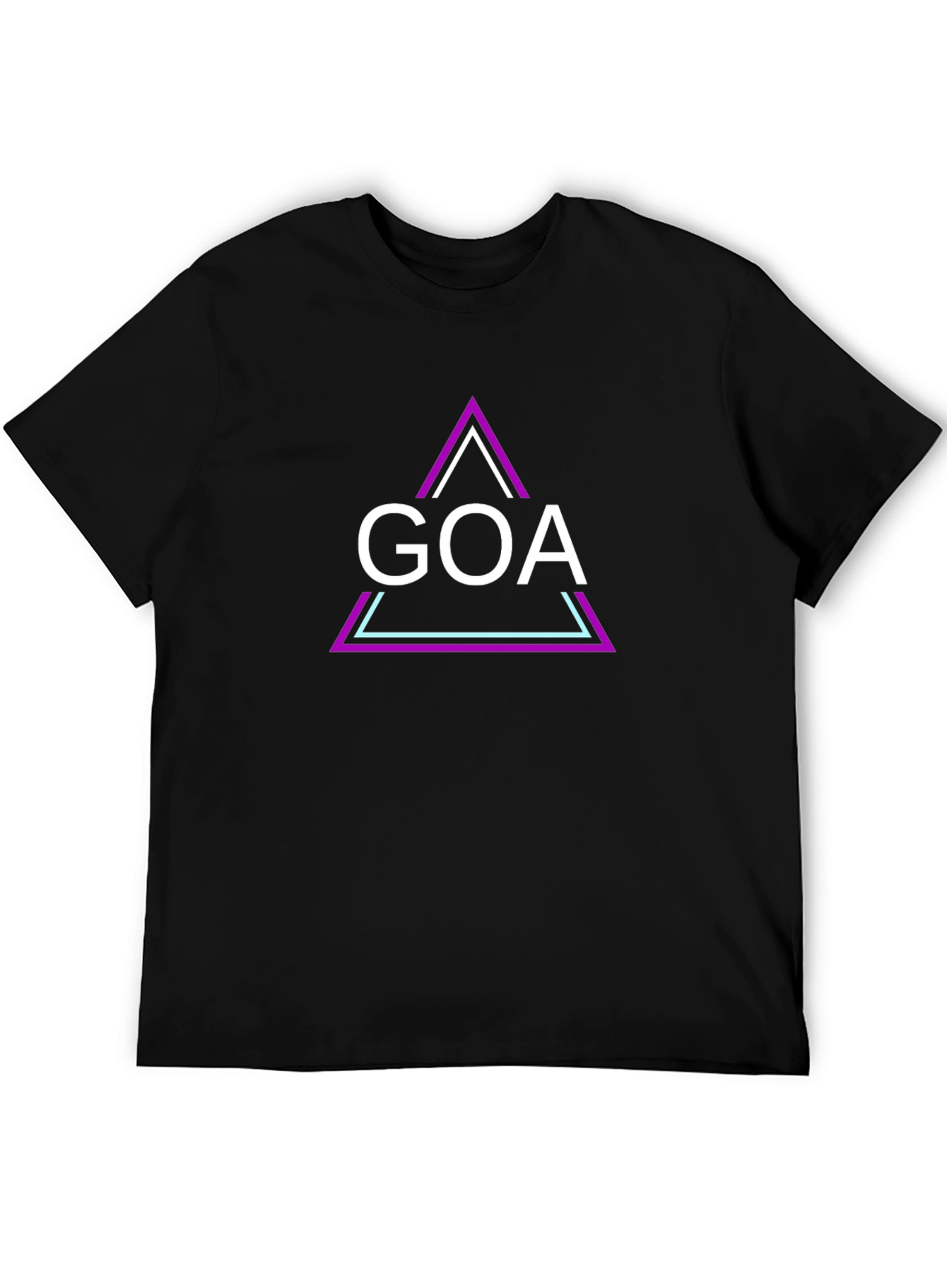 Goa Graphic Tee - Modern Triangle Design