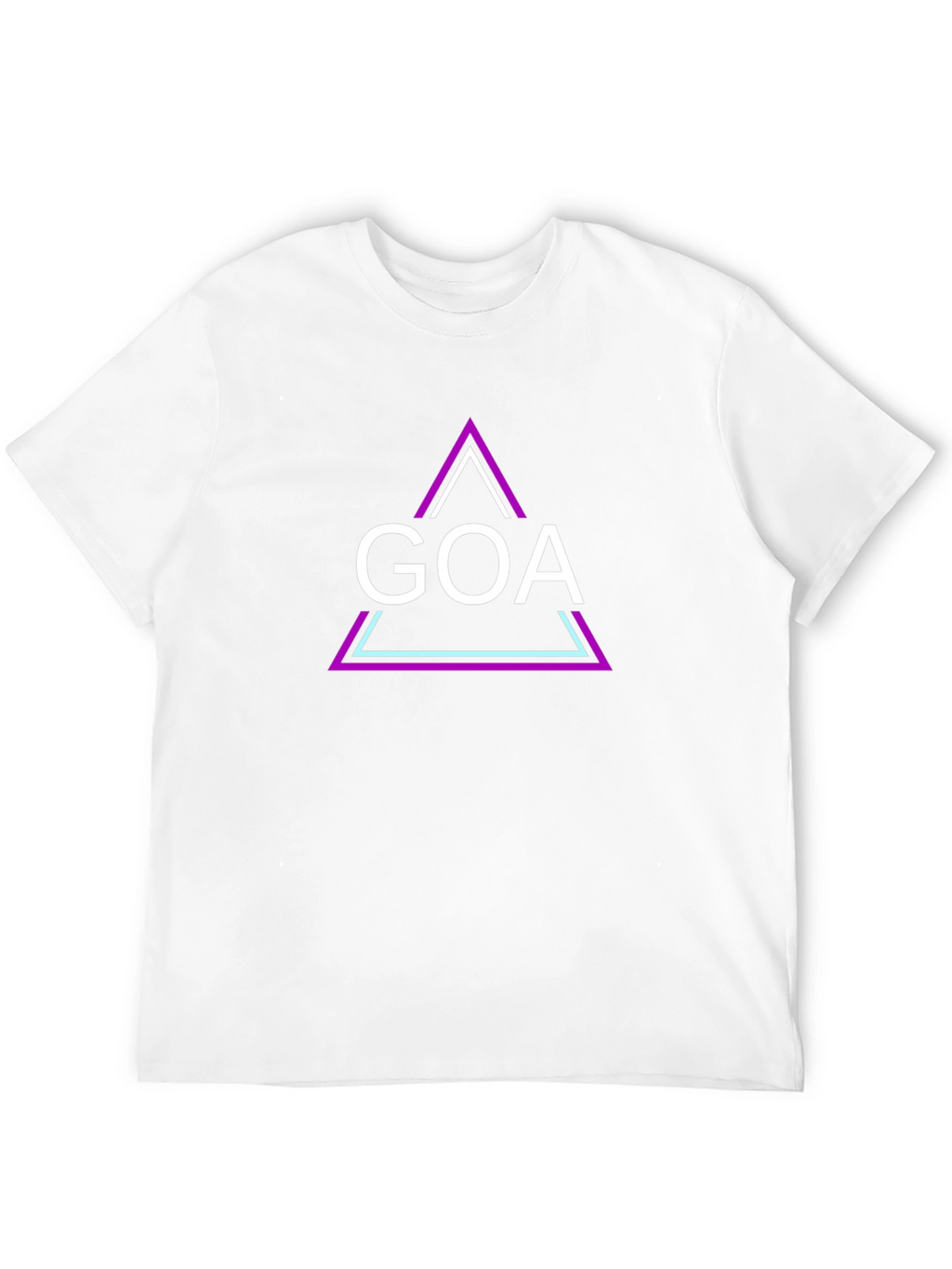 Goa Graphic Tee - Modern Triangle Design