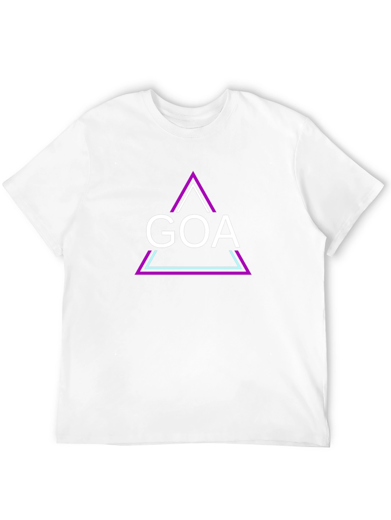Goa Graphic Tee - Modern Triangle Design