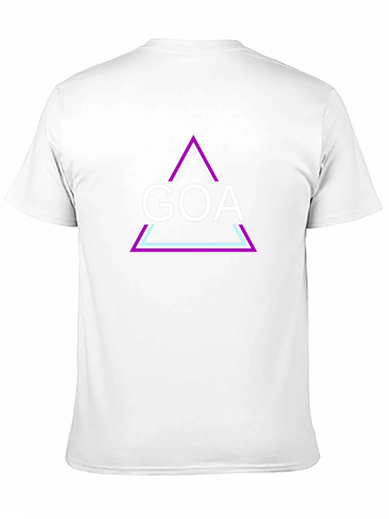 Goa Graphic Tee - Modern Triangle Design