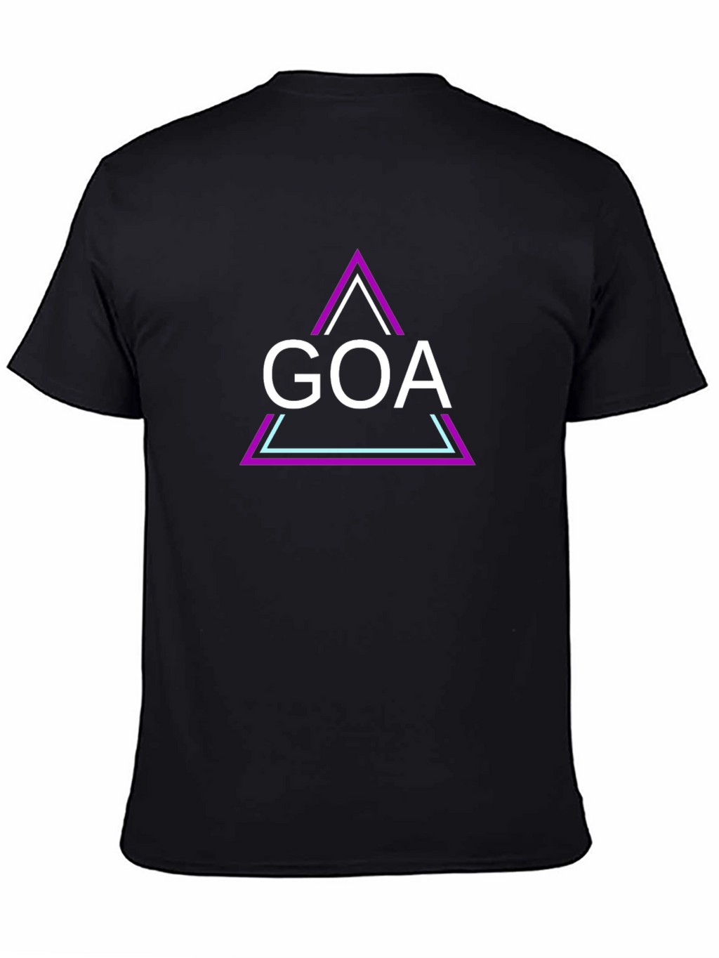 Goa Graphic Tee - Modern Triangle Design