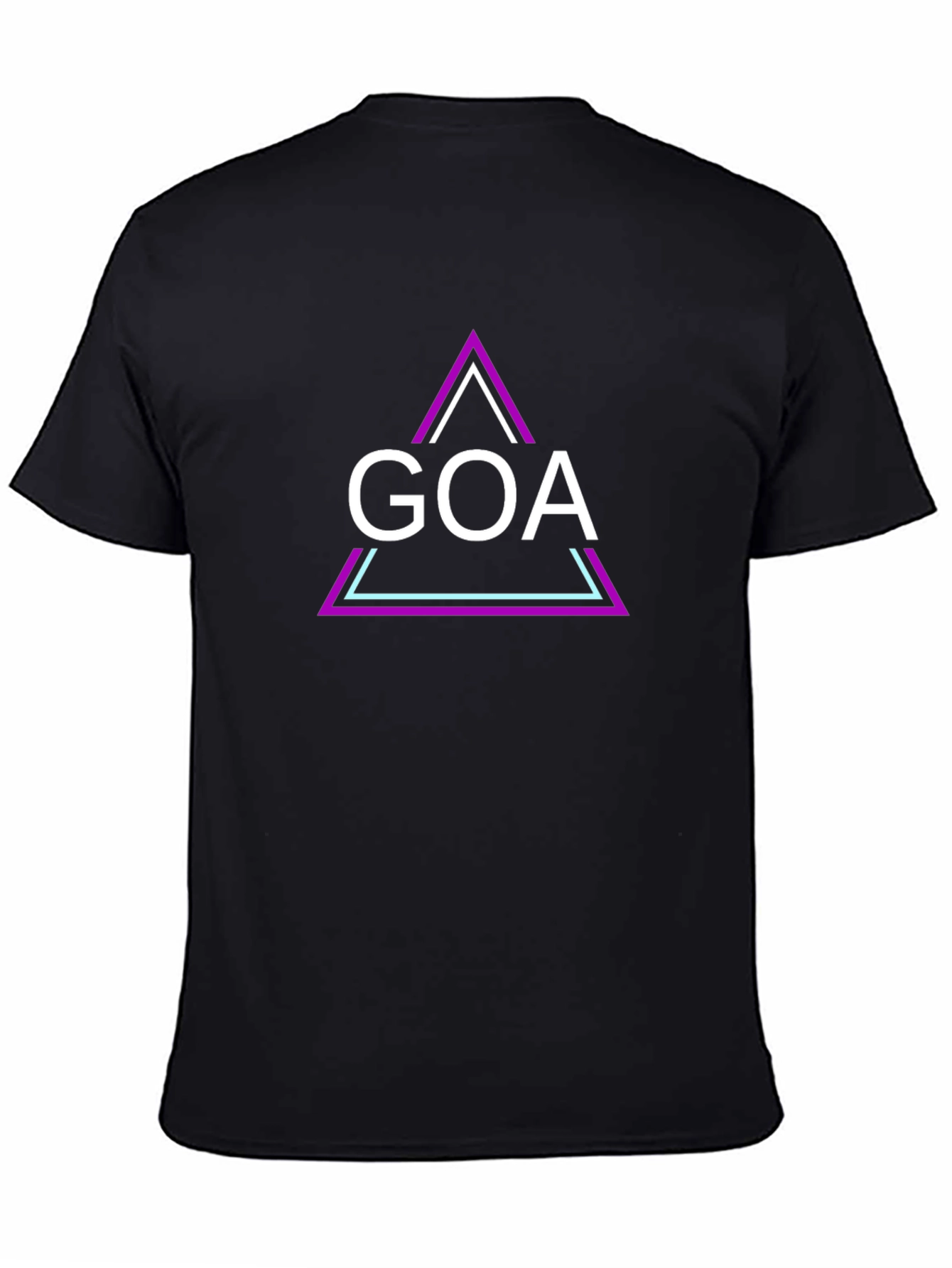 Goa Graphic Tee - Modern Triangle Design