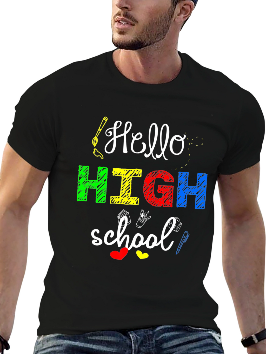 Hello High School T-Shirt