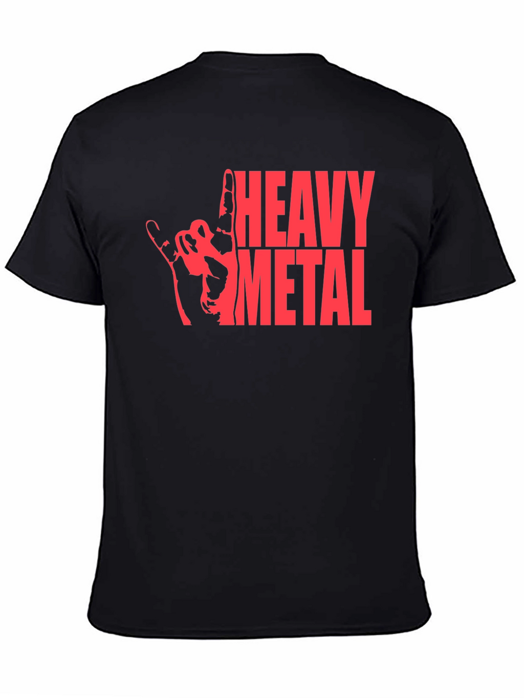 Heavy Metal Graphic T-Shirt - Rock On!