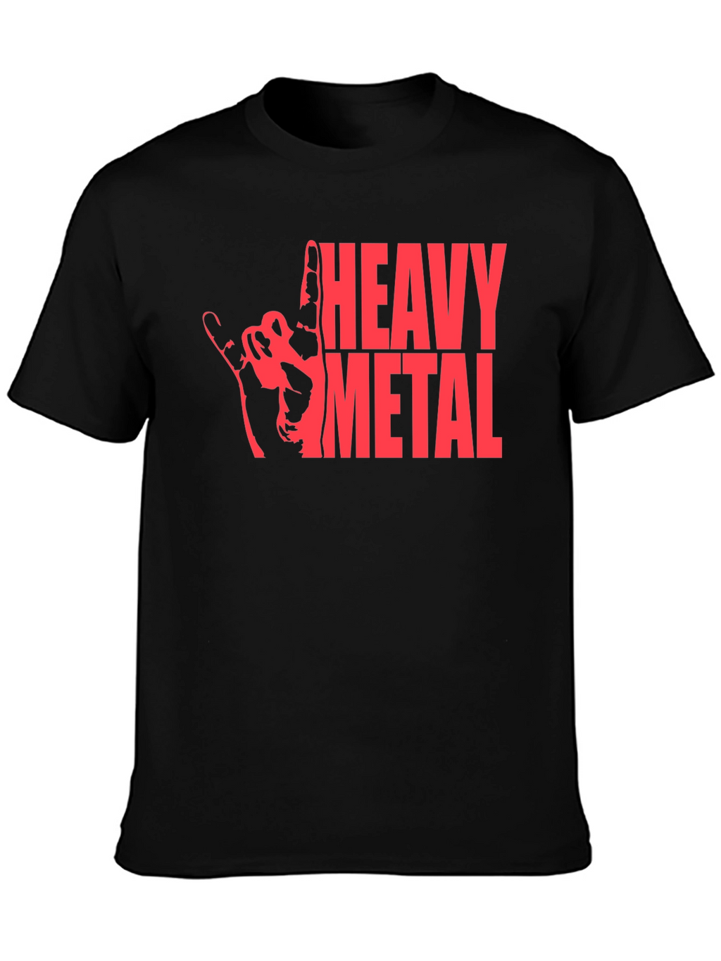 Heavy Metal Graphic T-Shirt - Rock On!