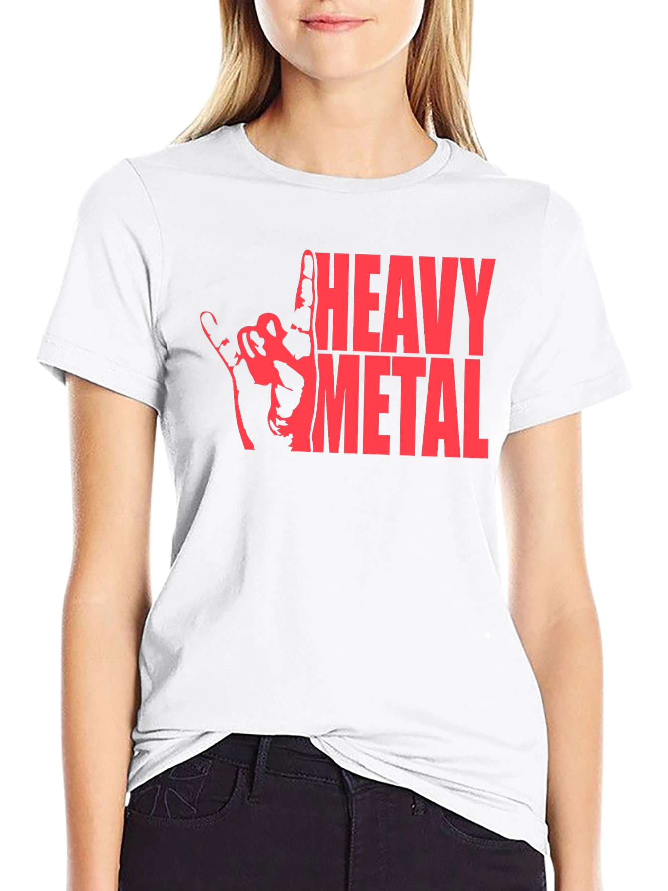 Heavy Metal Graphic T-Shirt - Rock On!