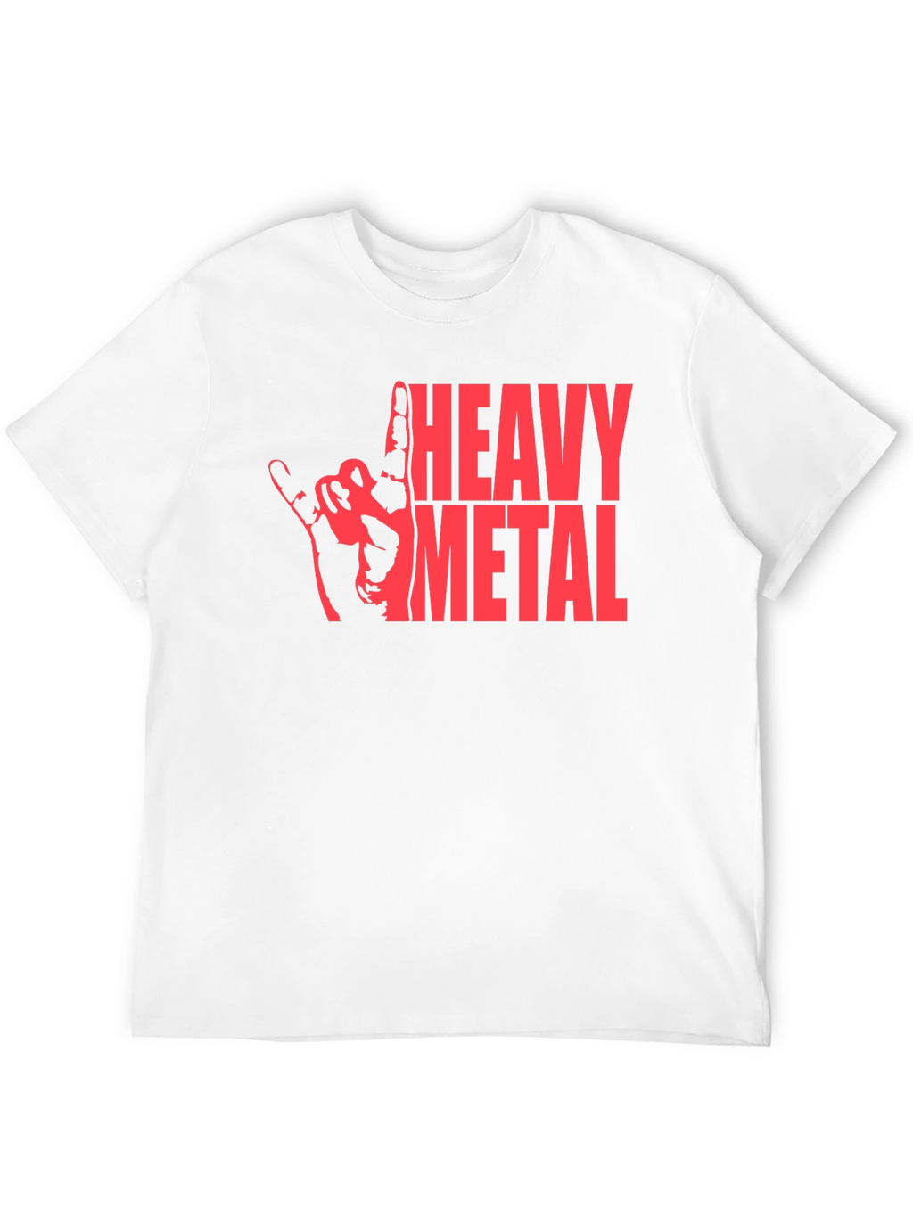 Heavy Metal Graphic T-Shirt - Rock On!