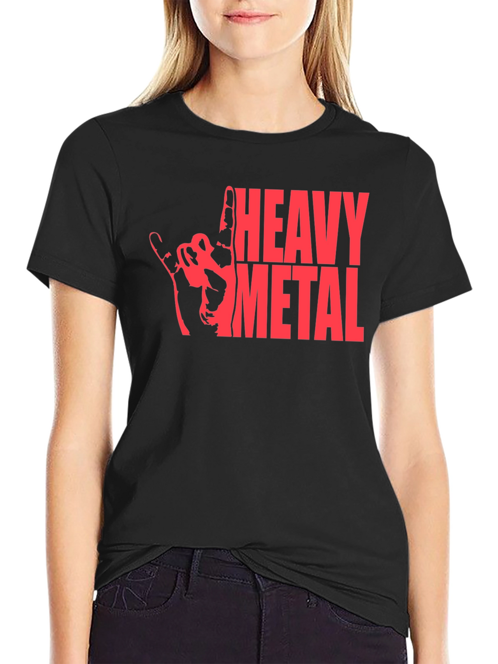 Heavy Metal Graphic T-Shirt - Rock On!