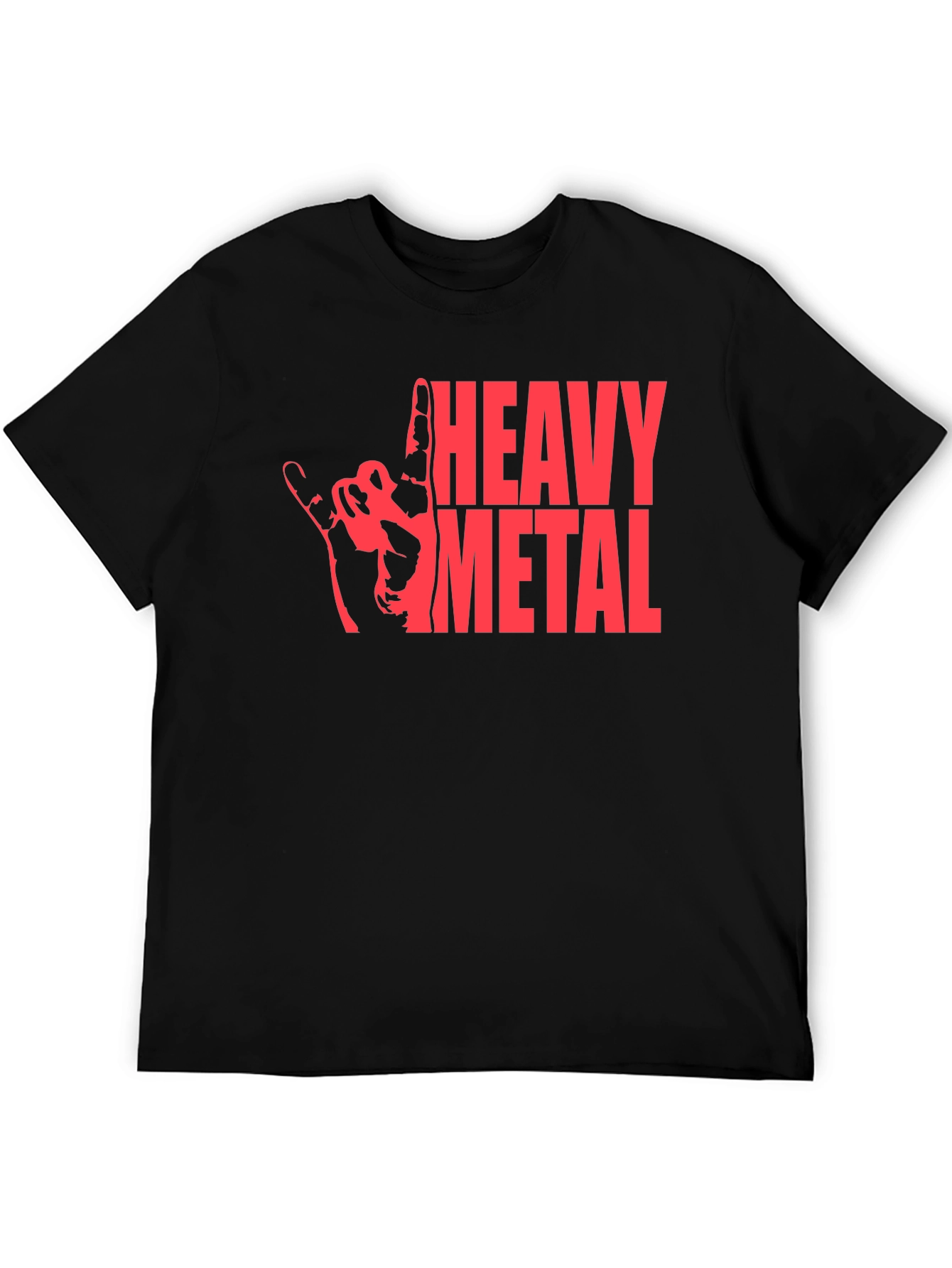 Heavy Metal Graphic T-Shirt - Rock On!