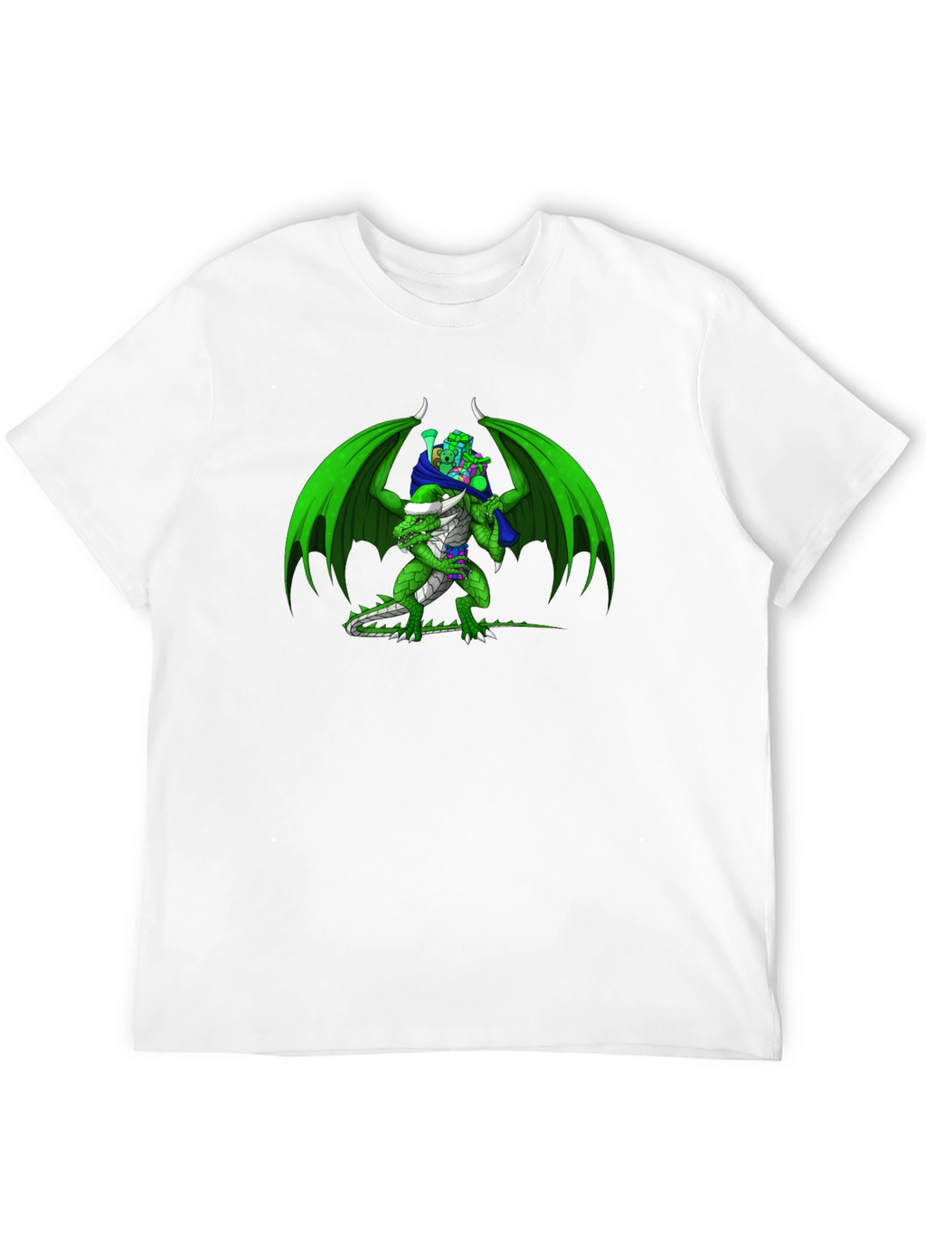 Dragon & Goblin Graphic Tee - Black