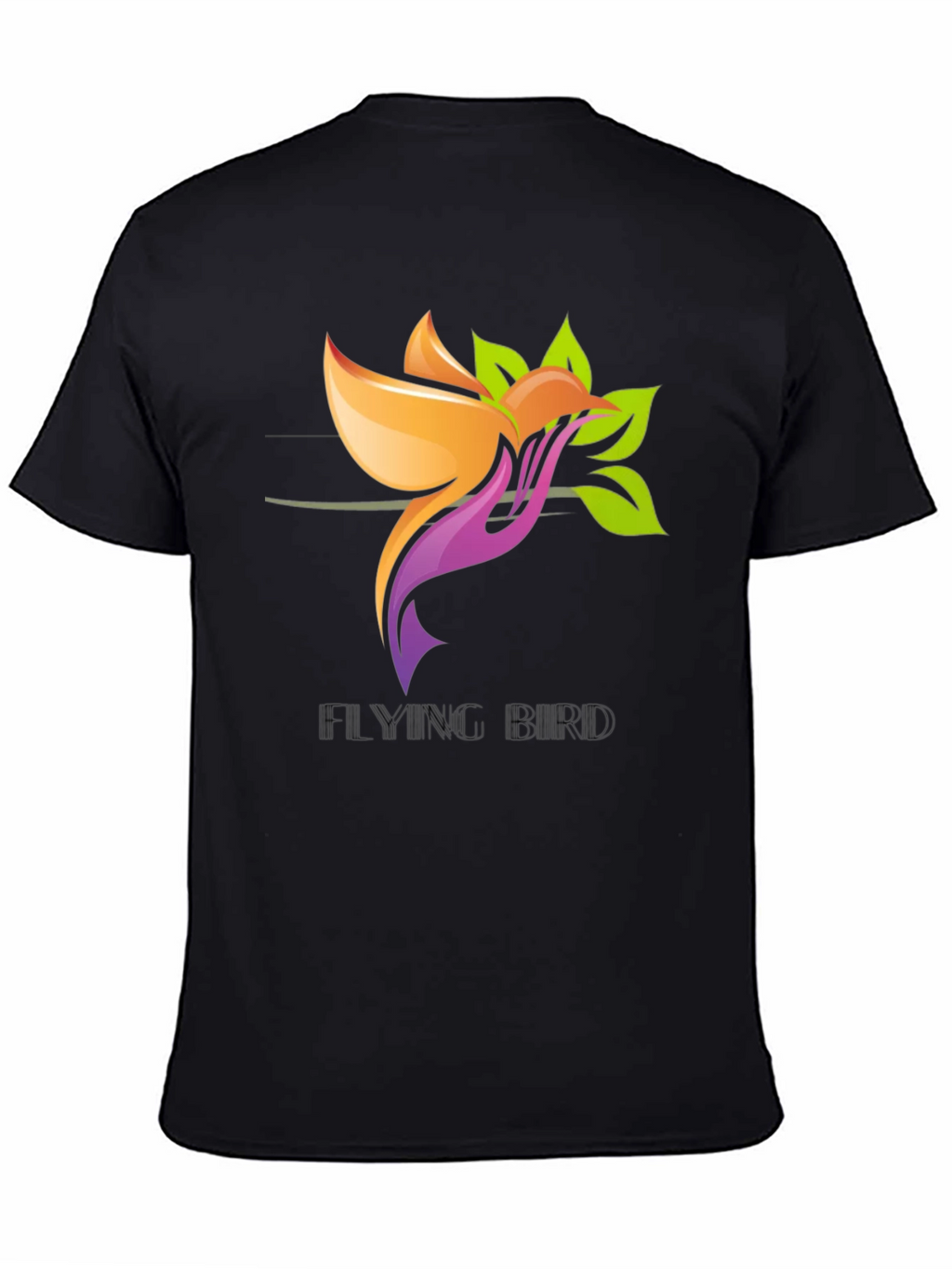Flying Bird Graphic T-Shirt - Modern Design