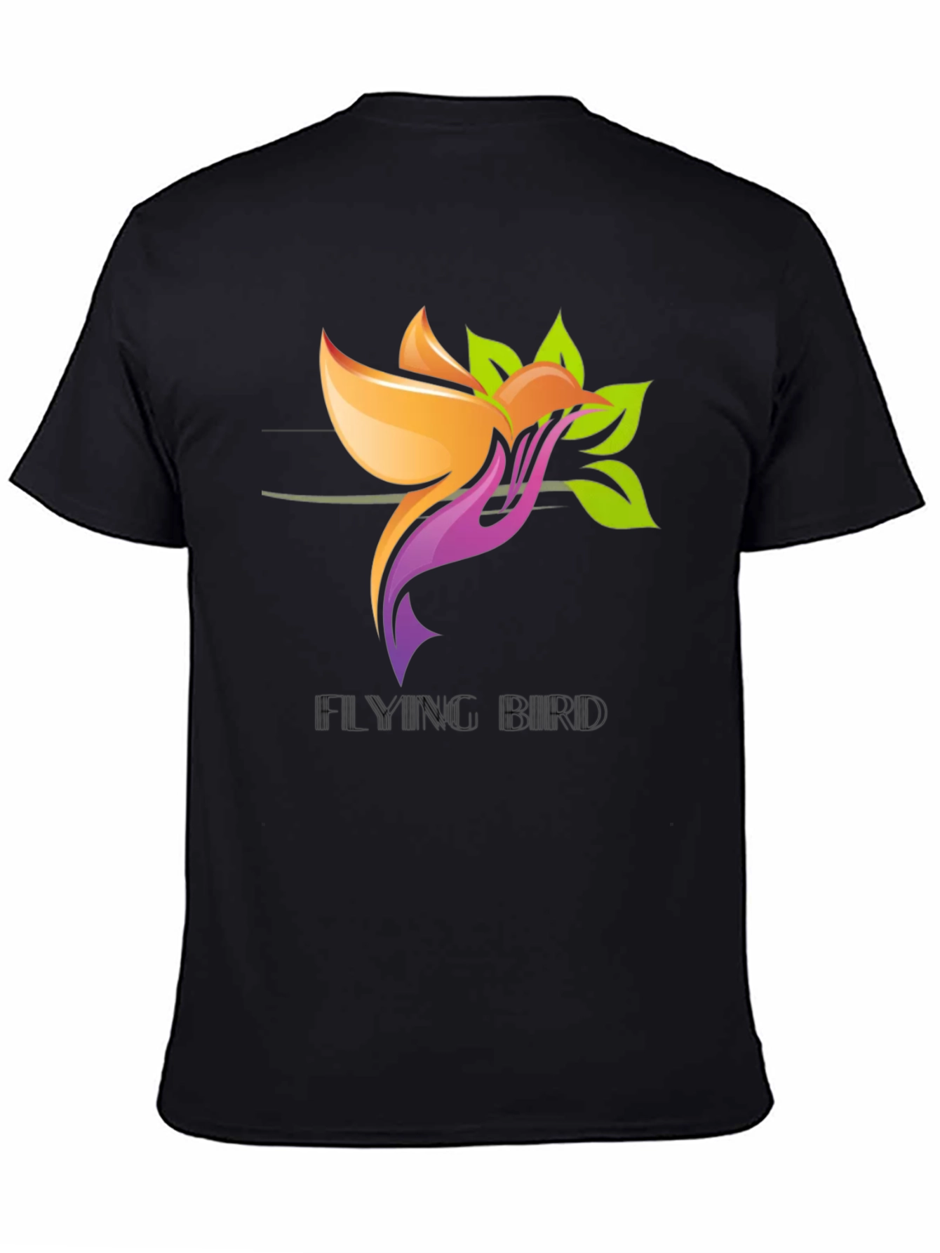 Flying Bird Graphic T-Shirt - Modern Design