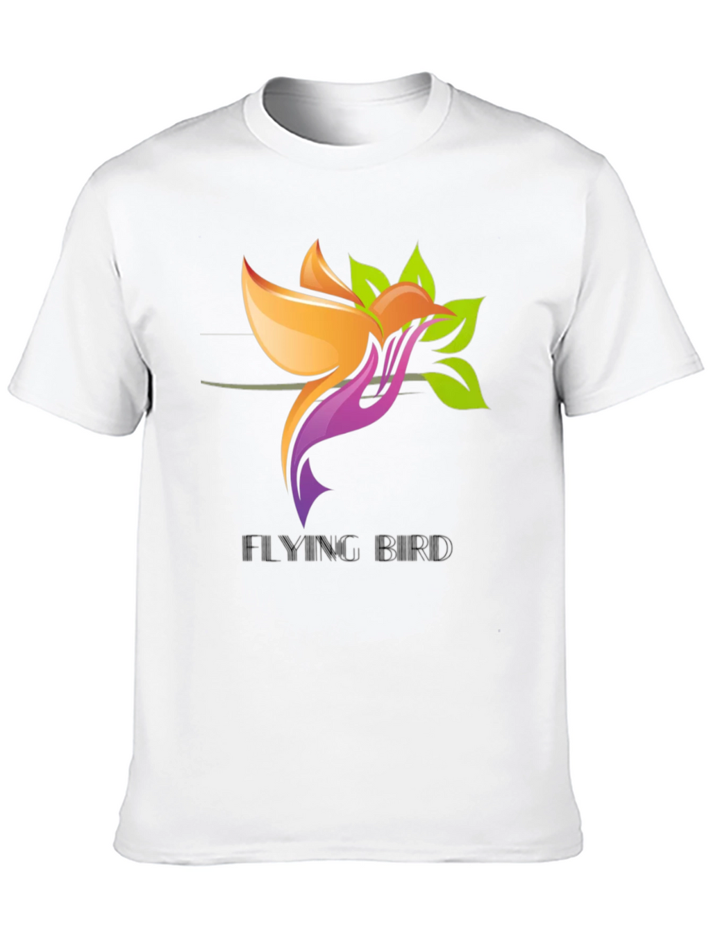 Flying Bird Graphic T-Shirt - Modern Design