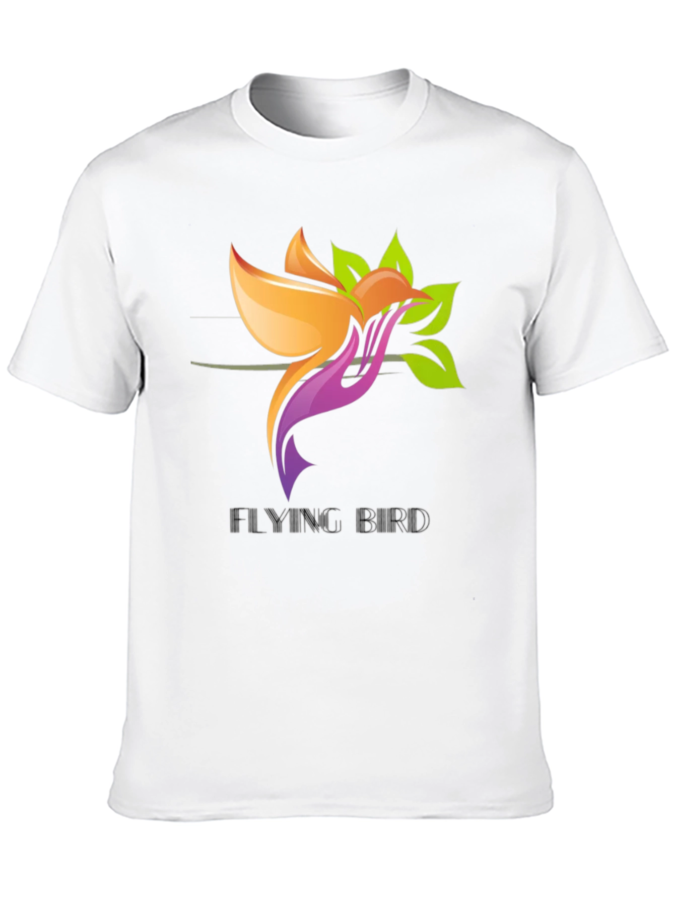 Flying Bird Graphic T-Shirt - Modern Design