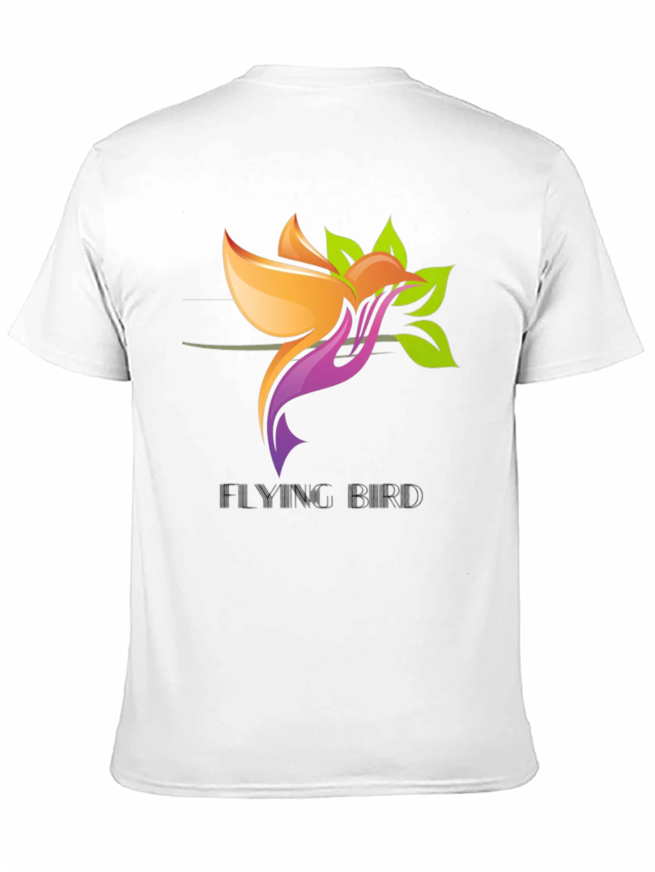 Flying Bird Graphic T-Shirt - Modern Design