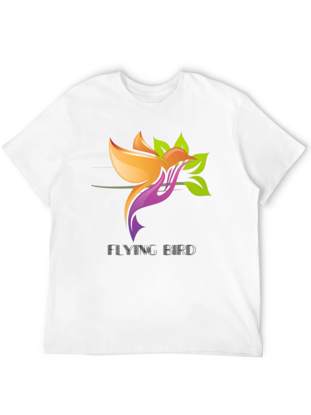 Flying Bird Graphic T-Shirt - Modern Design