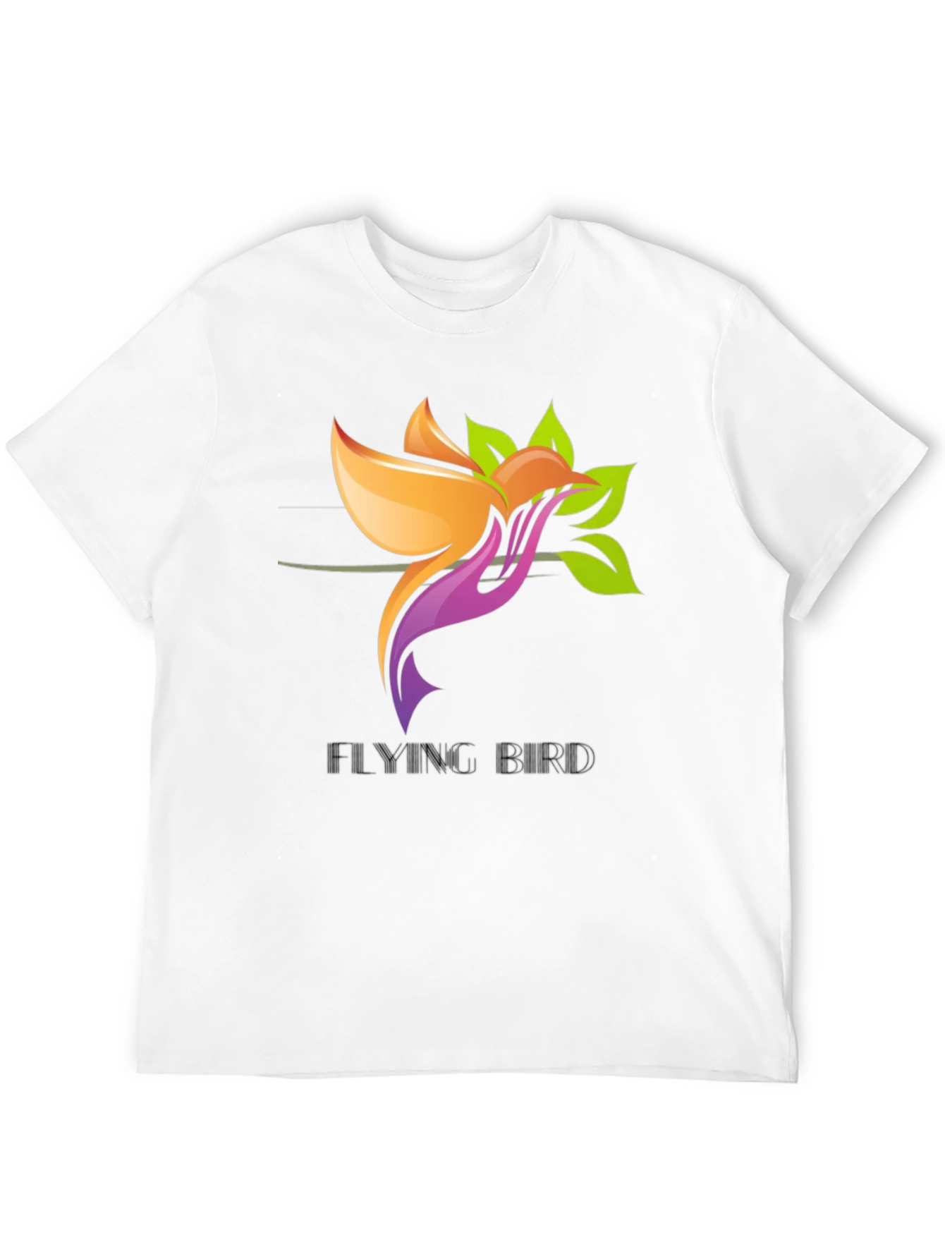 Flying Bird Graphic T-Shirt - Modern Design