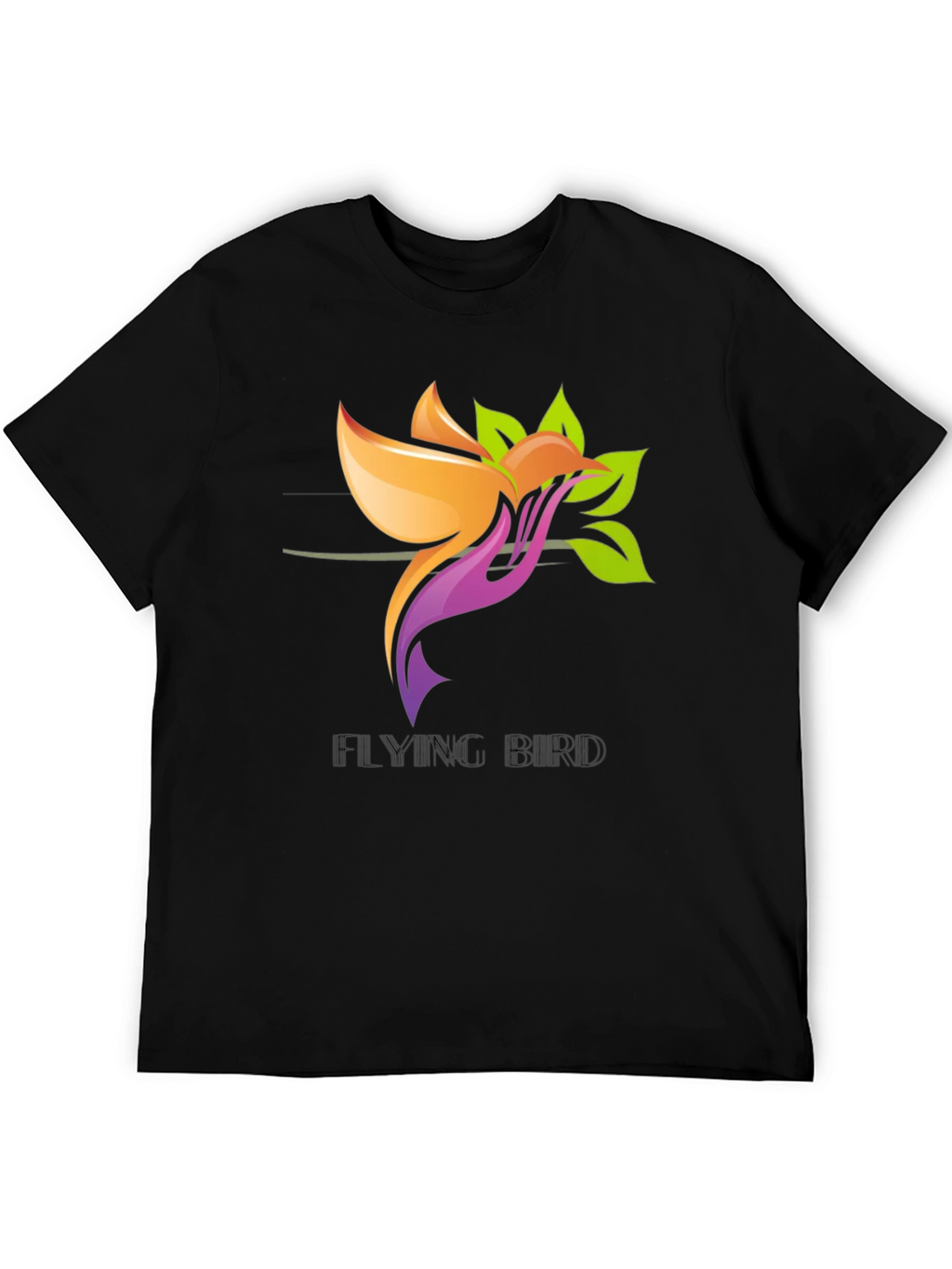 Flying Bird Graphic T-Shirt - Modern Design