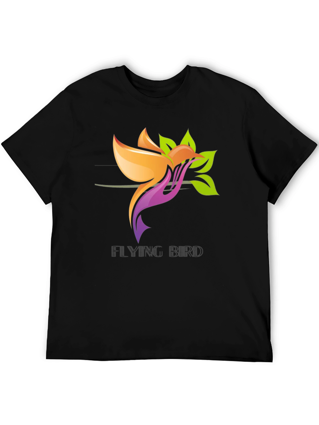 Flying Bird Graphic T-Shirt - Modern Design