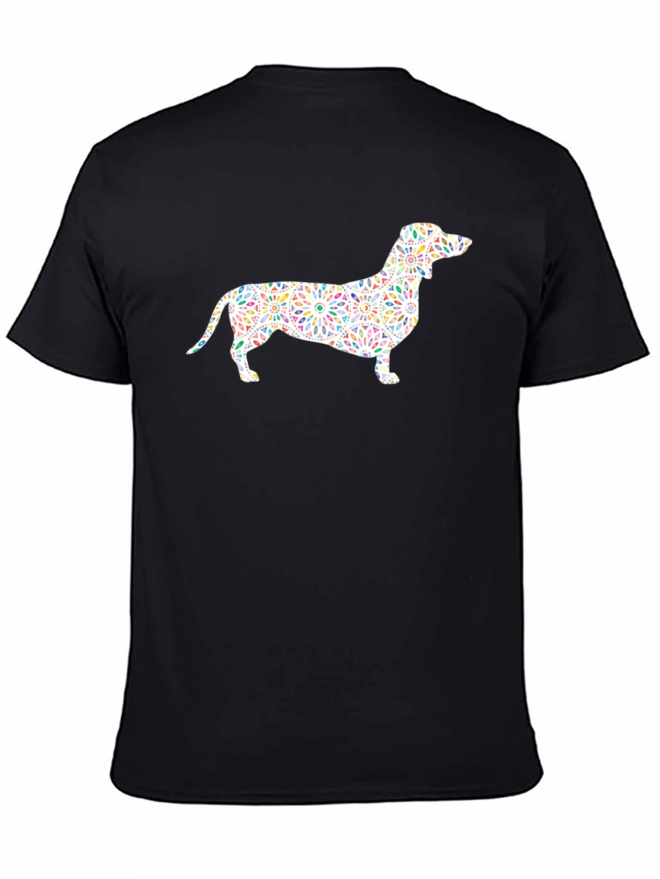 Dachshund Mandala Graphic T-Shirt
