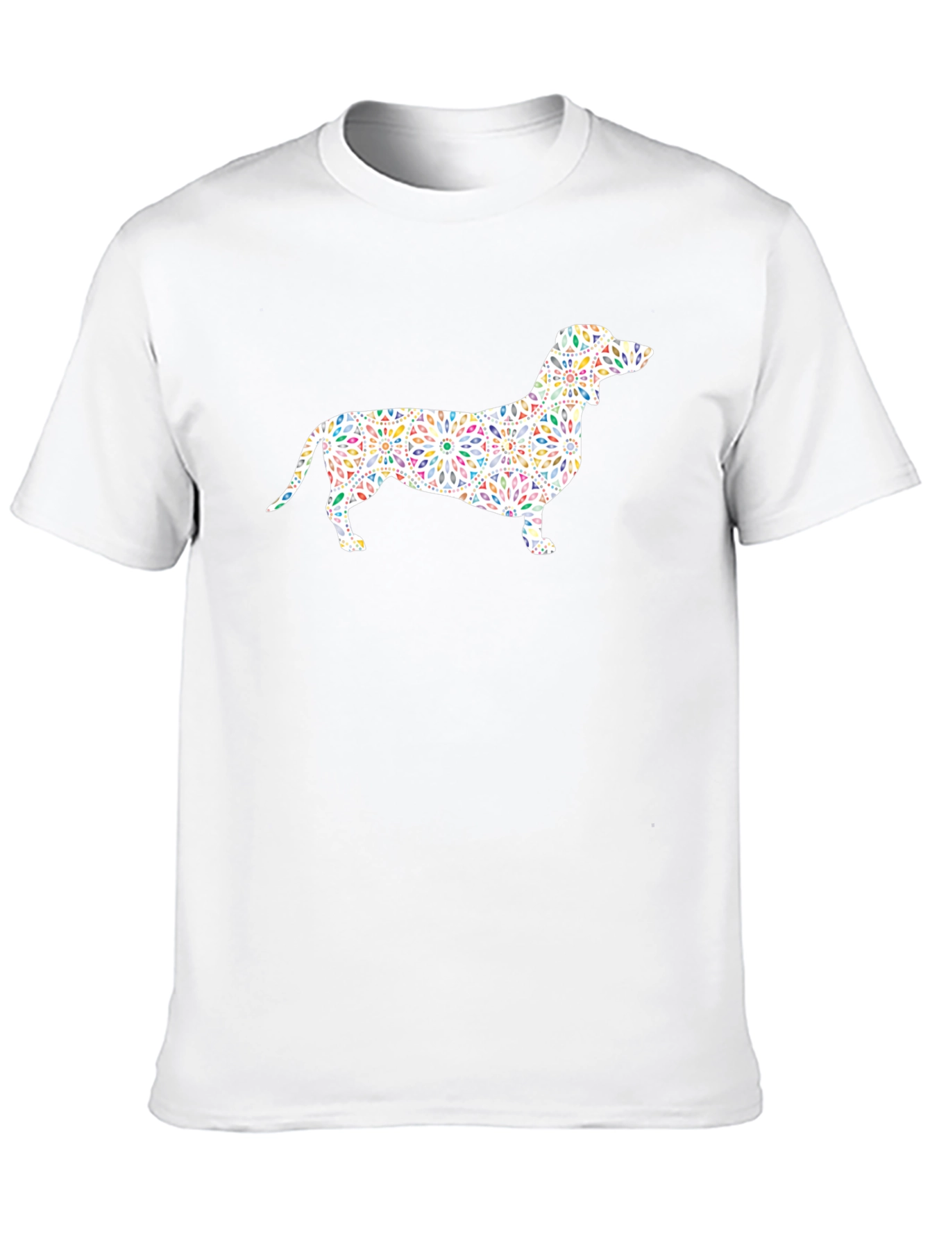Dachshund Mandala Graphic T-Shirt