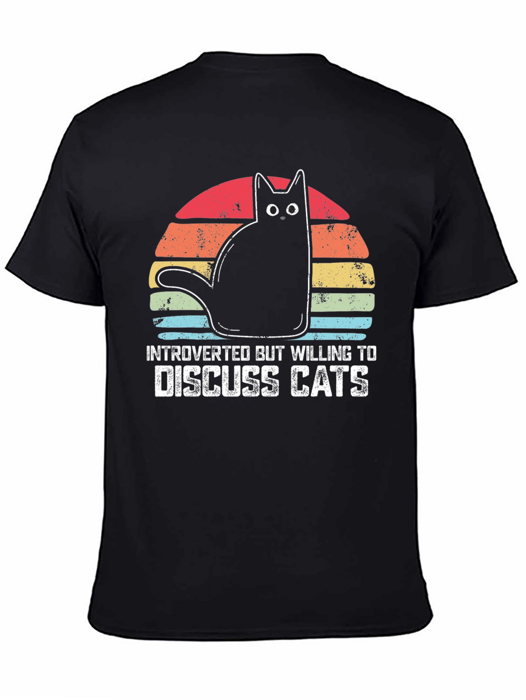 Introverted Cat Lover T-Shirt