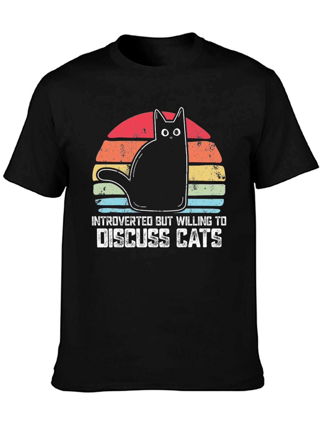 Introverted Cat Lover T-Shirt
