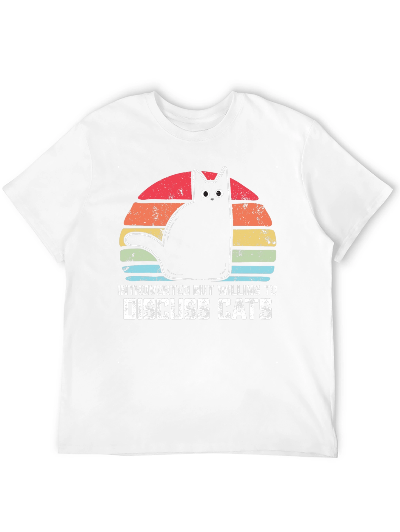 Introverted Cat Lover T-Shirt
