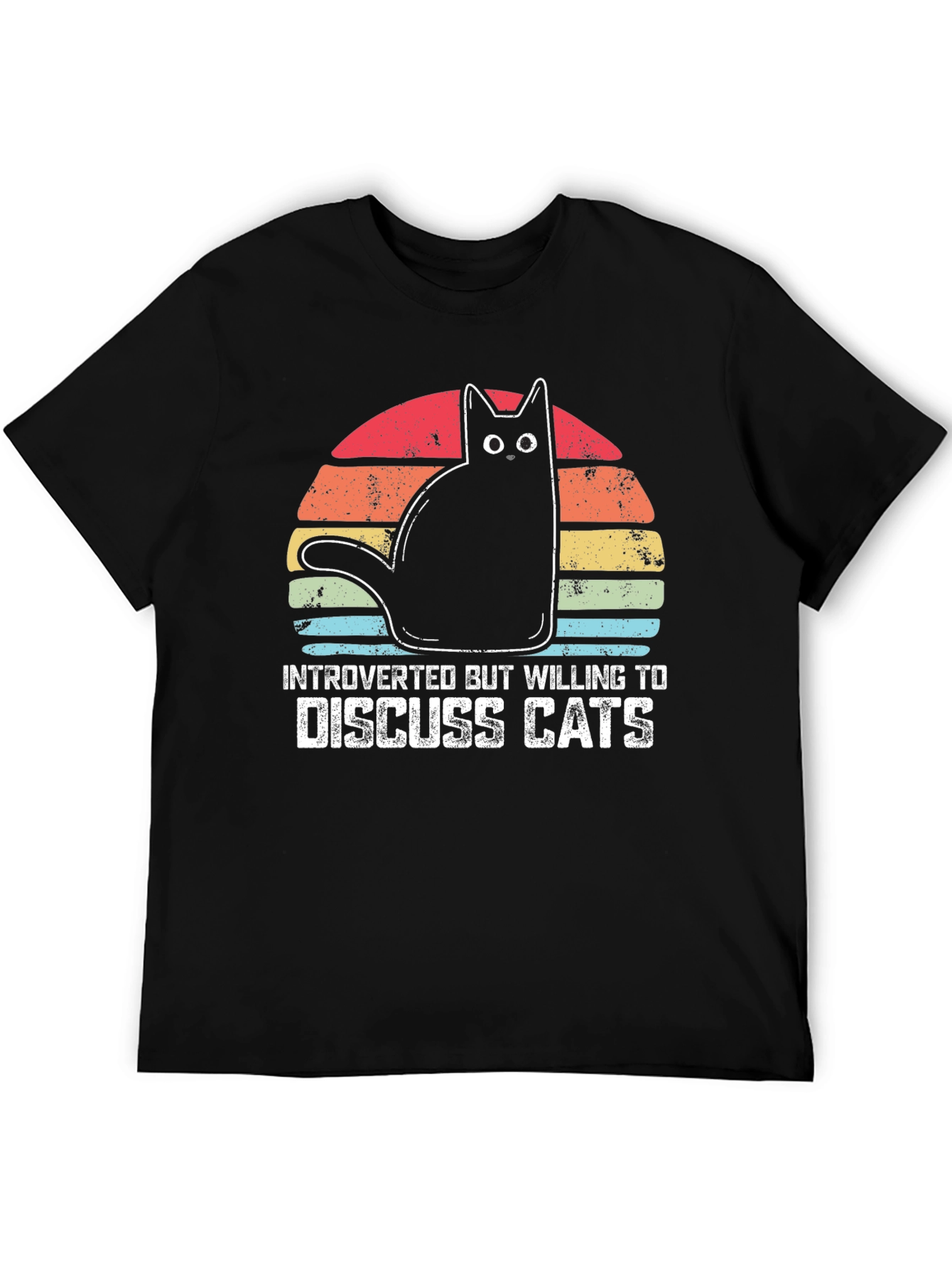 Introverted Cat Lover T-Shirt