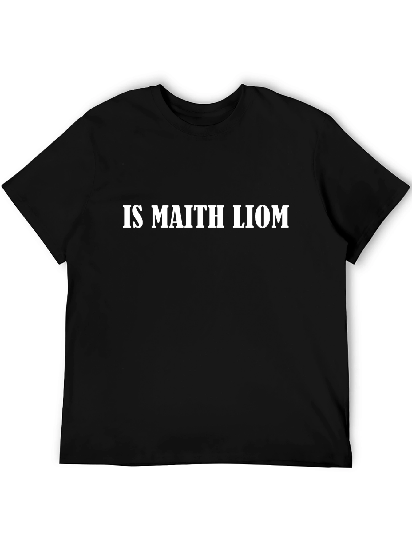 IS MAITH LIOM T-Shirt - Irish Pride Black Tee