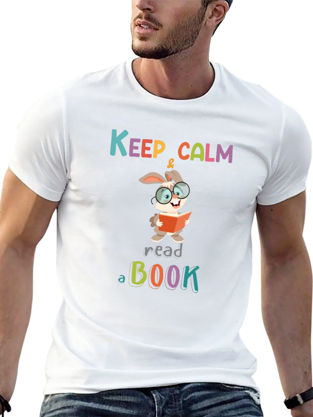 Keep Calm & Read a Book T-Shirt