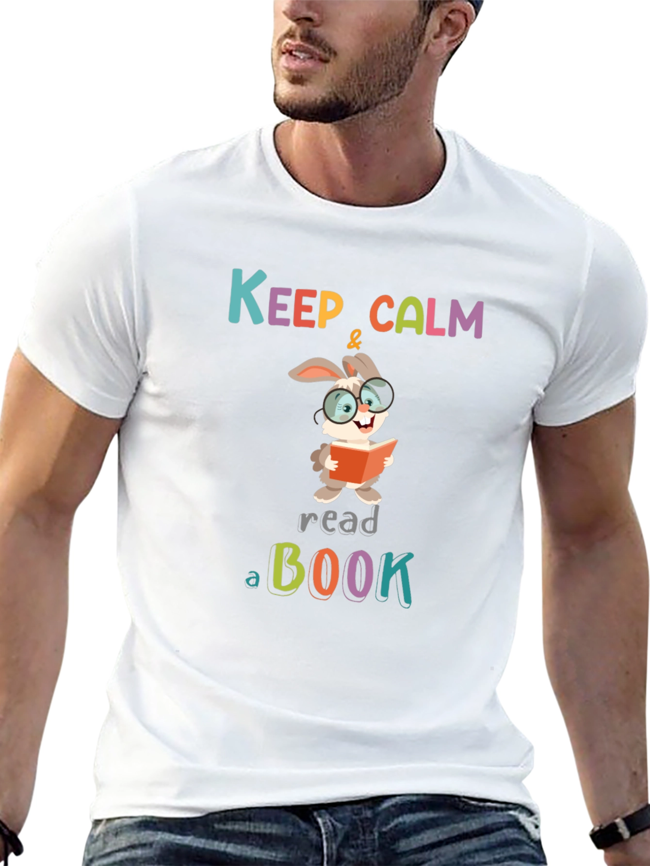 Keep Calm & Read a Book T-Shirt