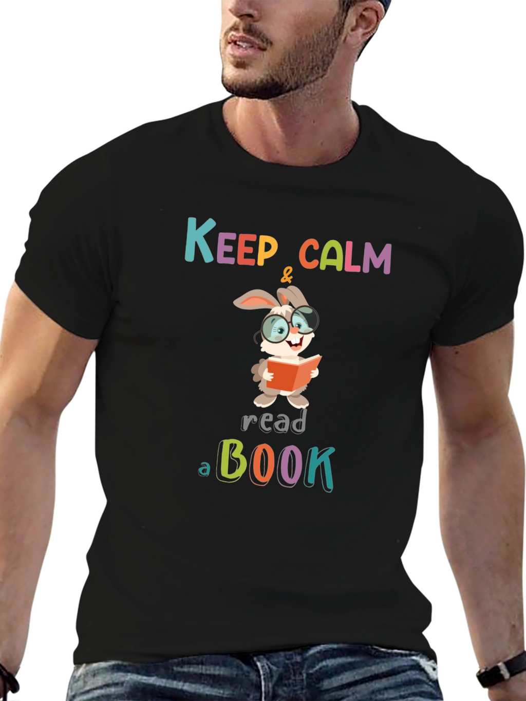 Keep Calm & Read a Book T-Shirt